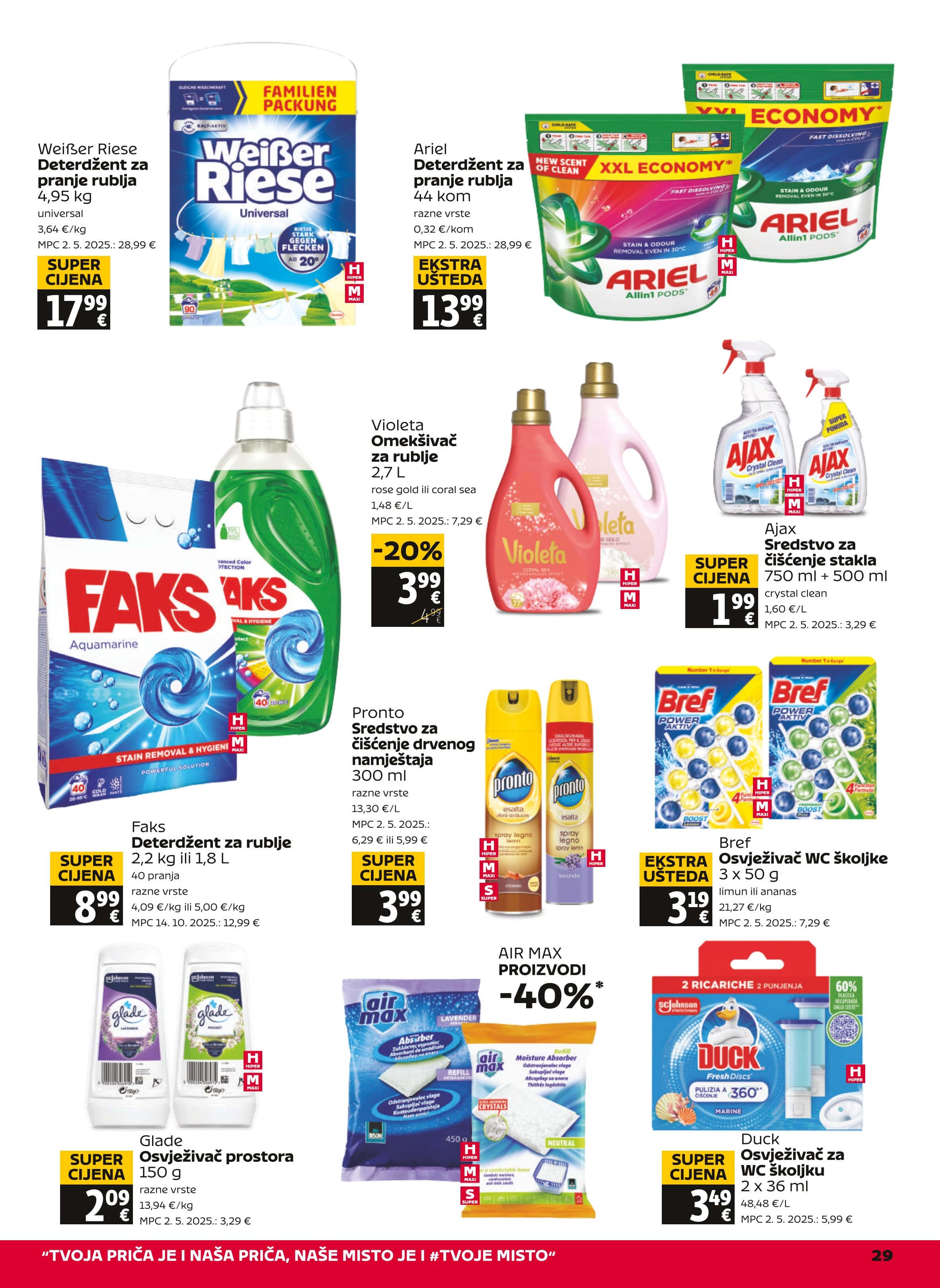 Page from catalog: Akcijska ponuda