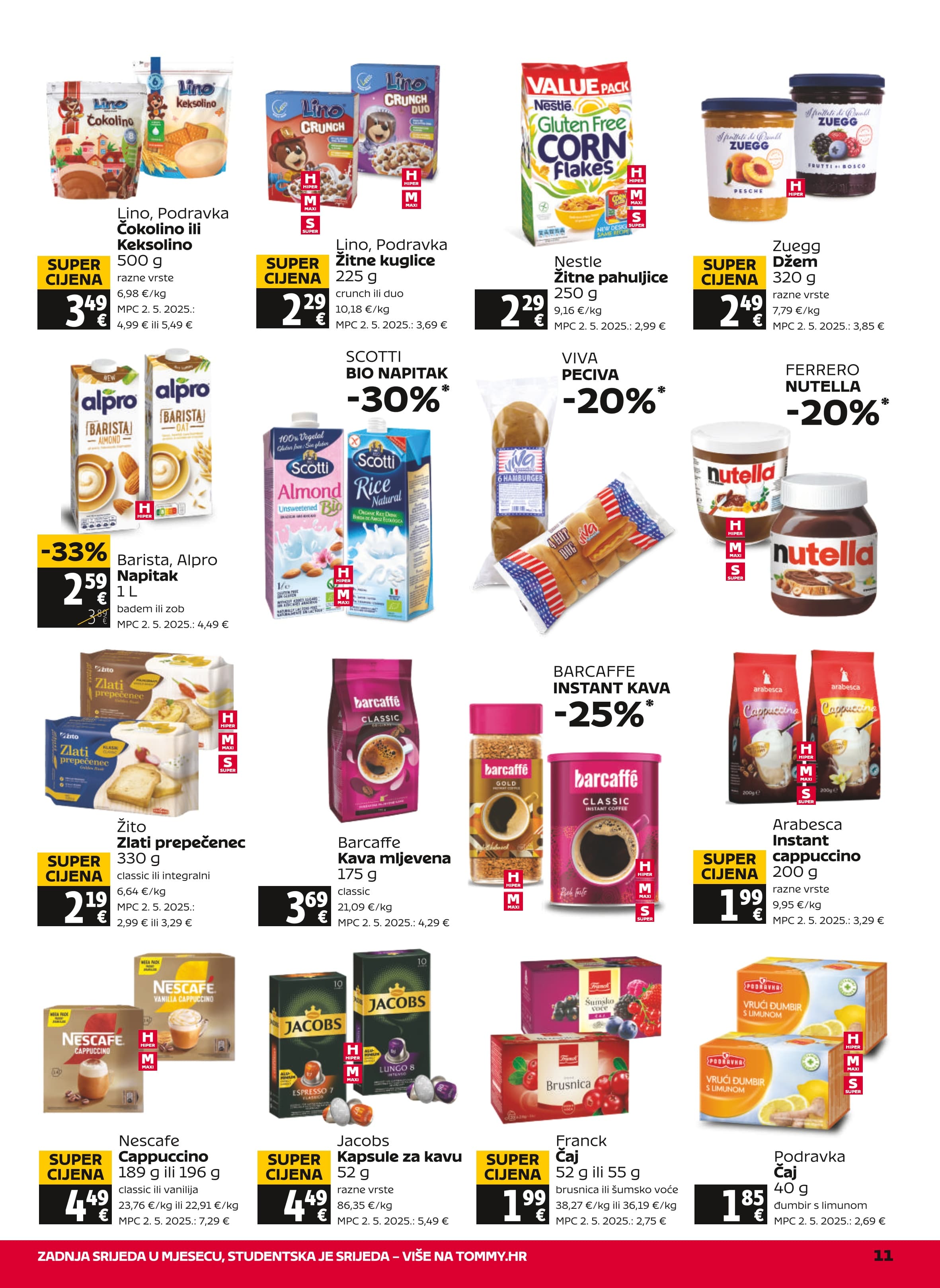 Page from catalog: Akcijska ponuda