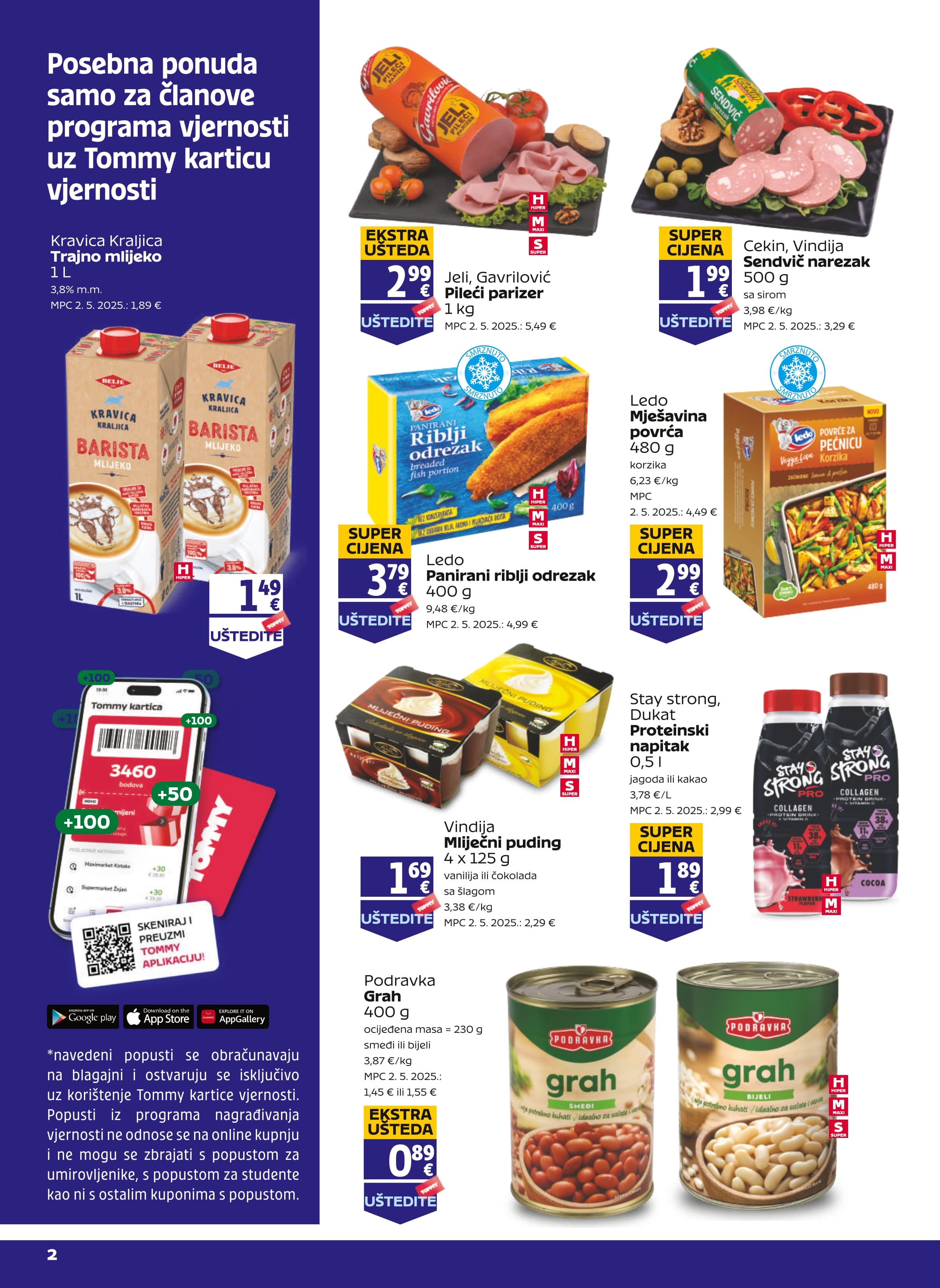 Page from catalog: Akcijska ponuda