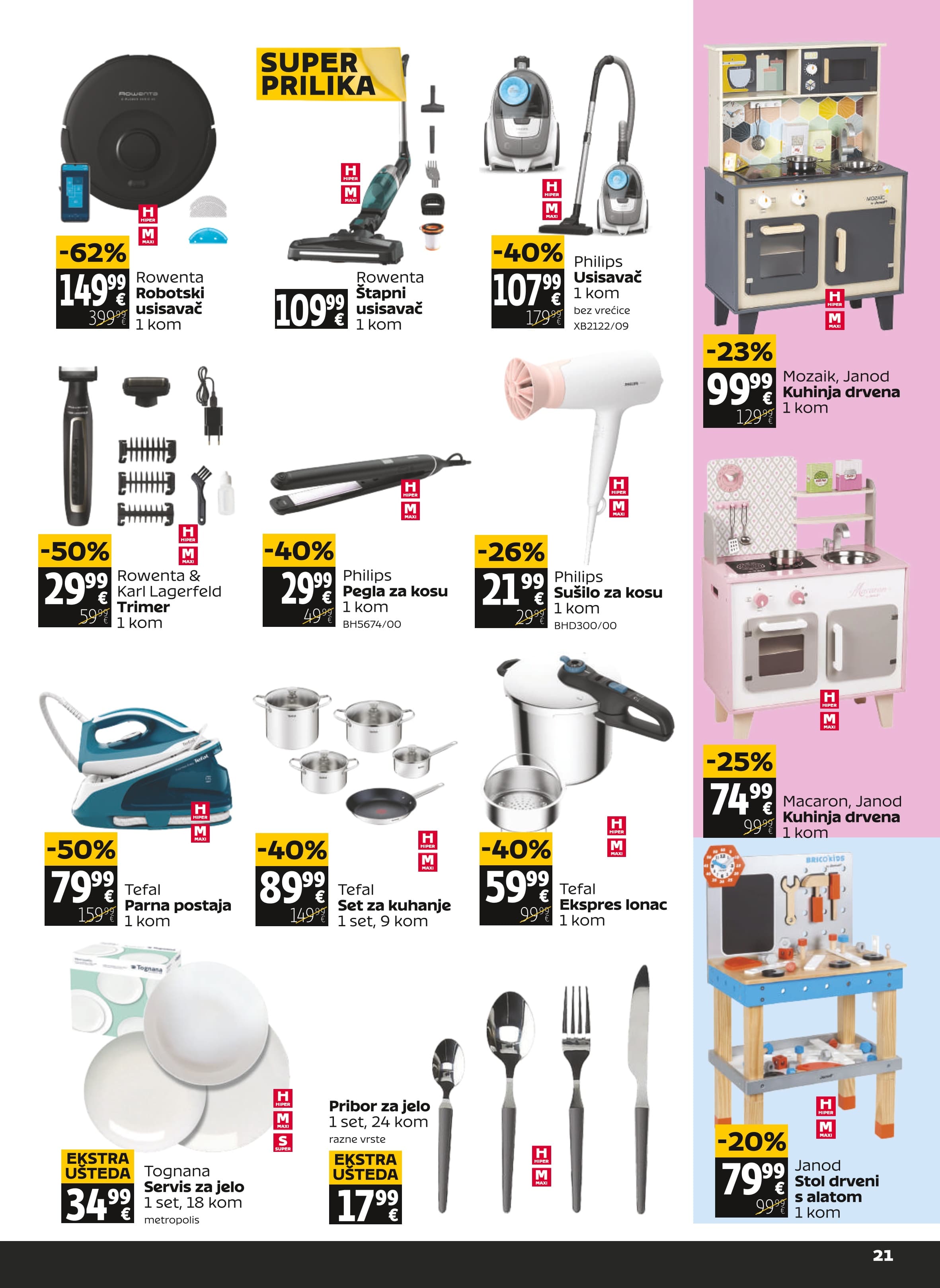 Page from catalog: Akcijska ponuda