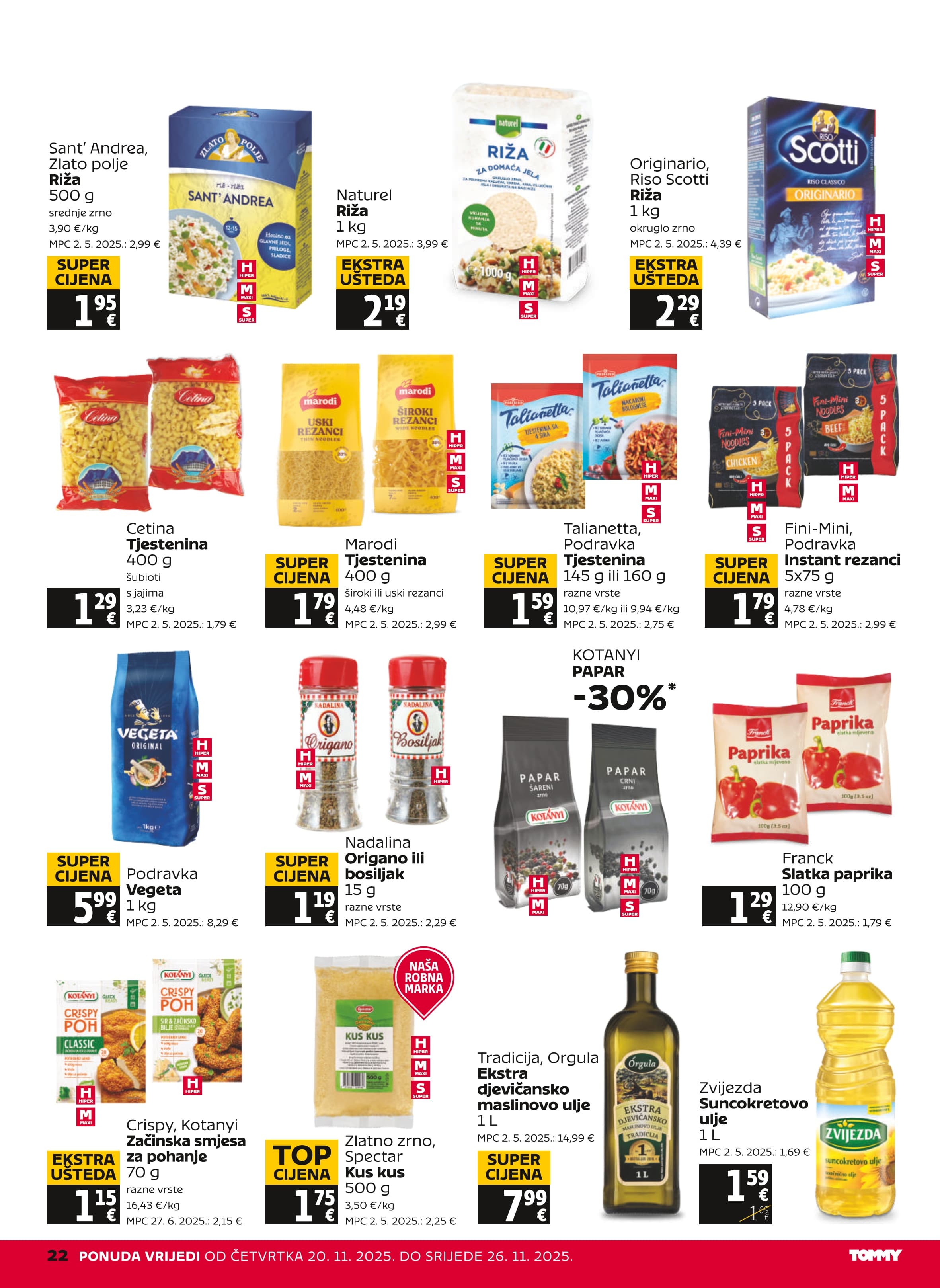 Page from catalog: Akcijska ponuda