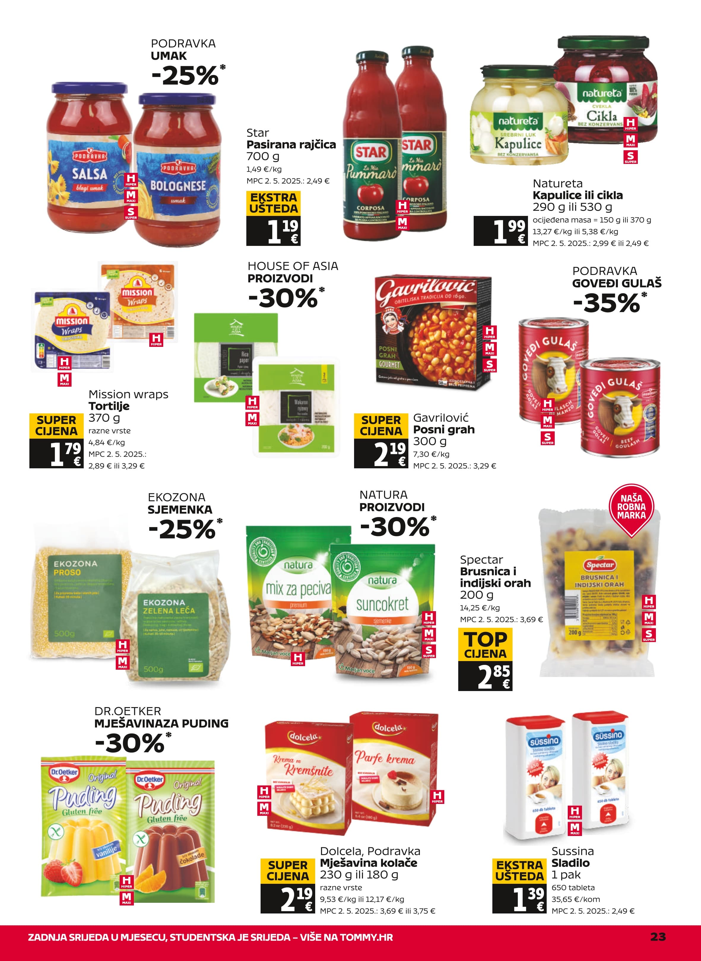 Stranica 23. Tommy kataloga - Akcije od 20.11. do 26.11.2025.