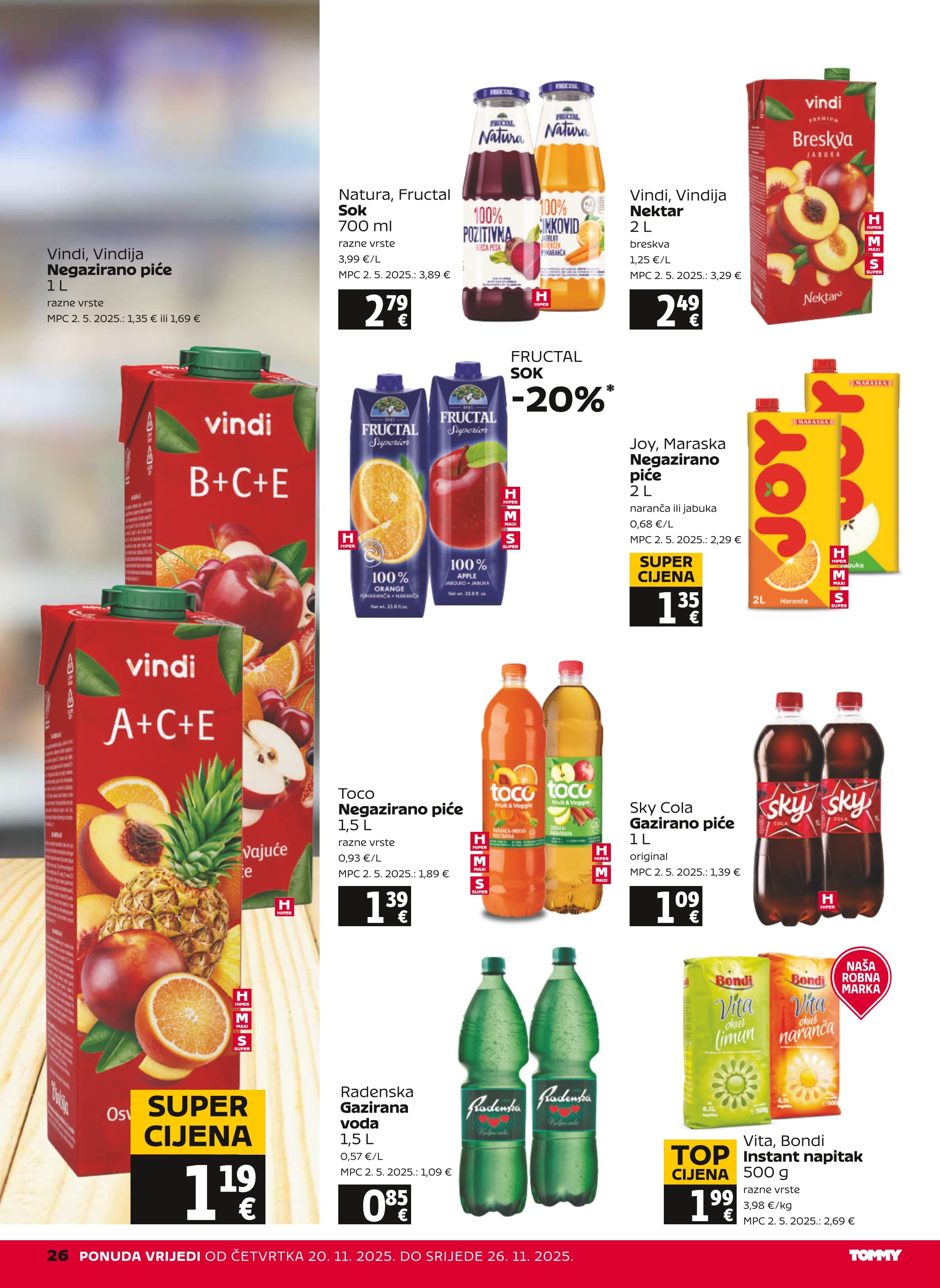 Page from catalog: Akcijska ponuda