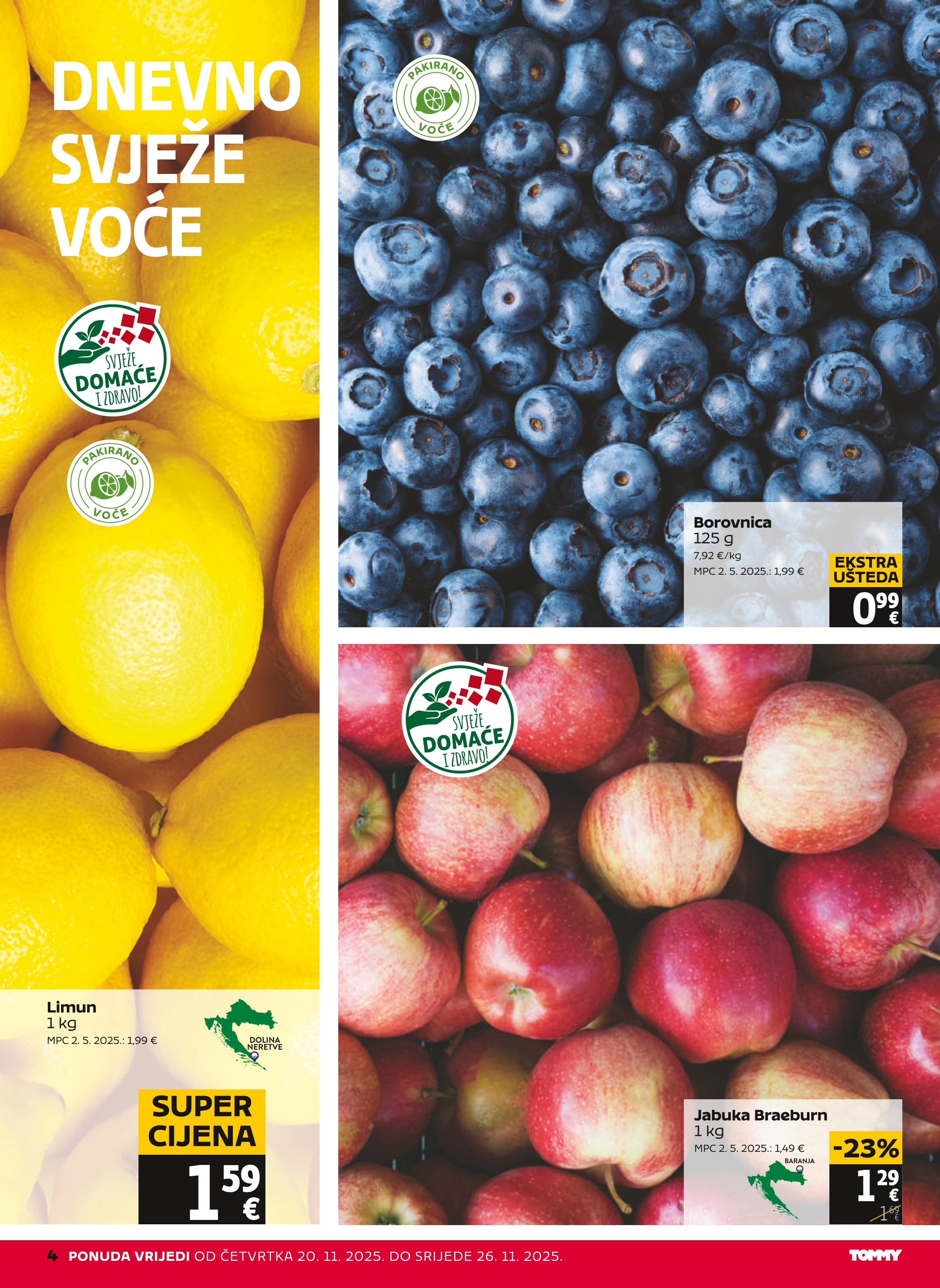 Page from catalog: Akcijska ponuda