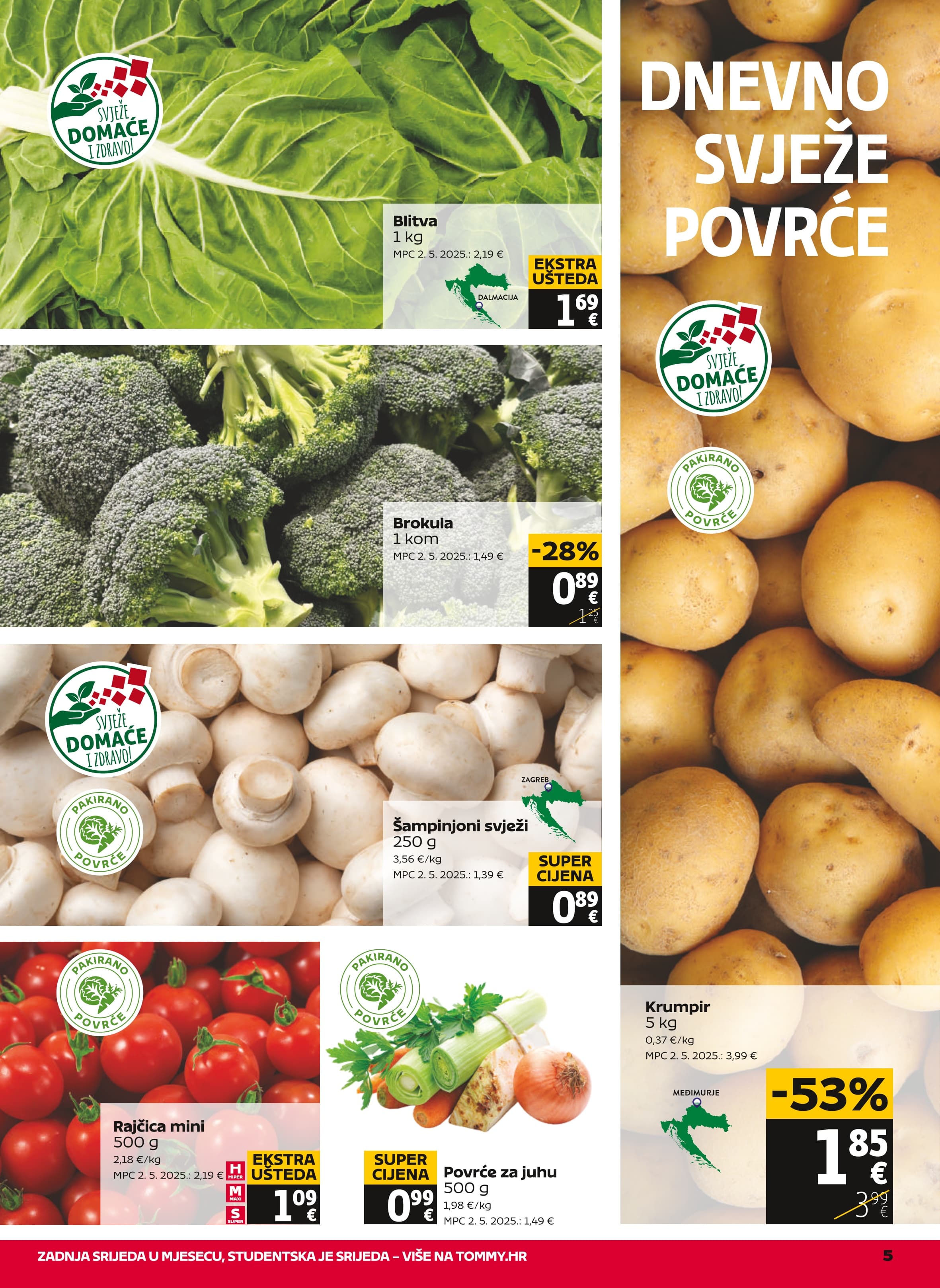 Page from catalog: Akcijska ponuda