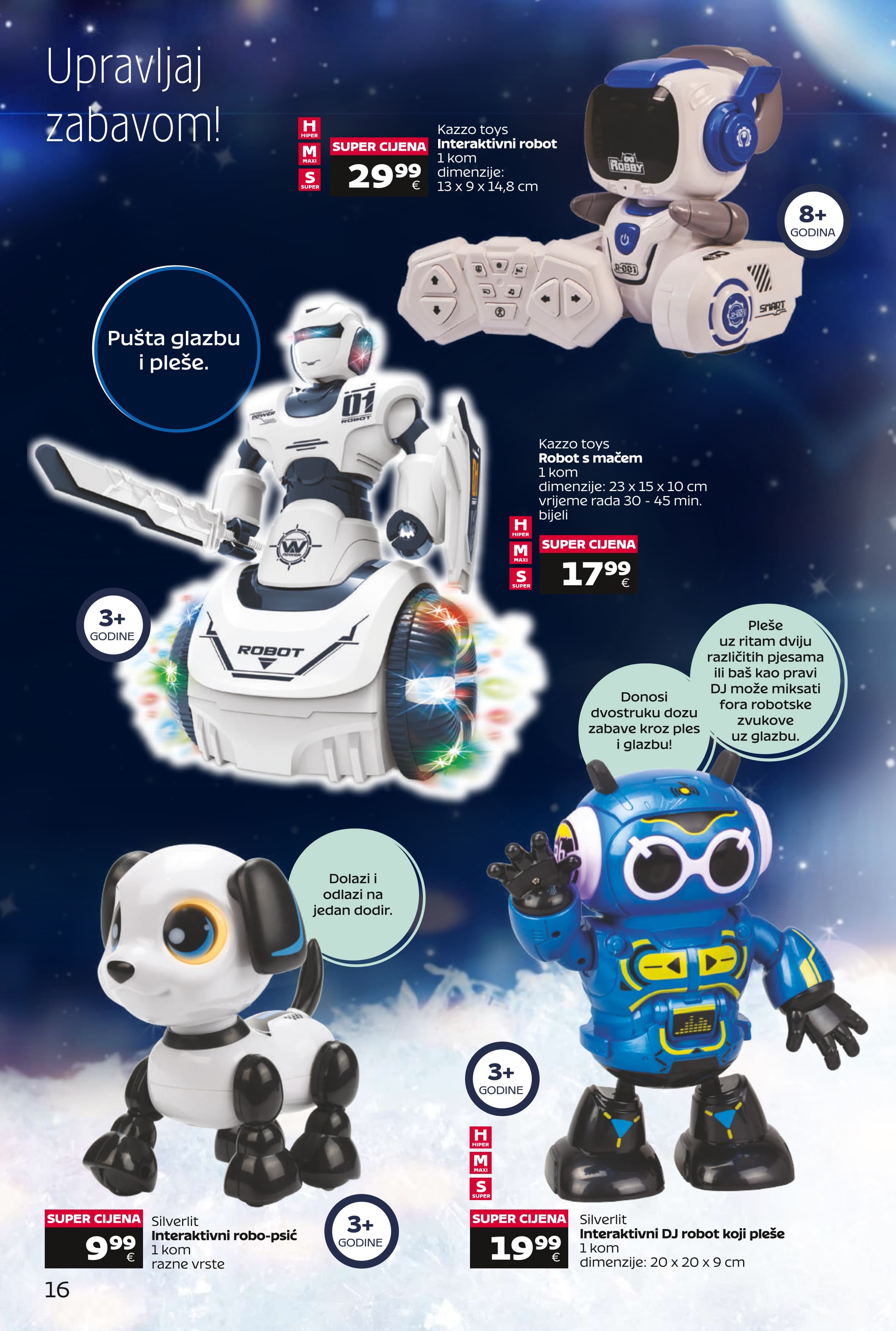 Page from catalog: Super ponuda za mališane