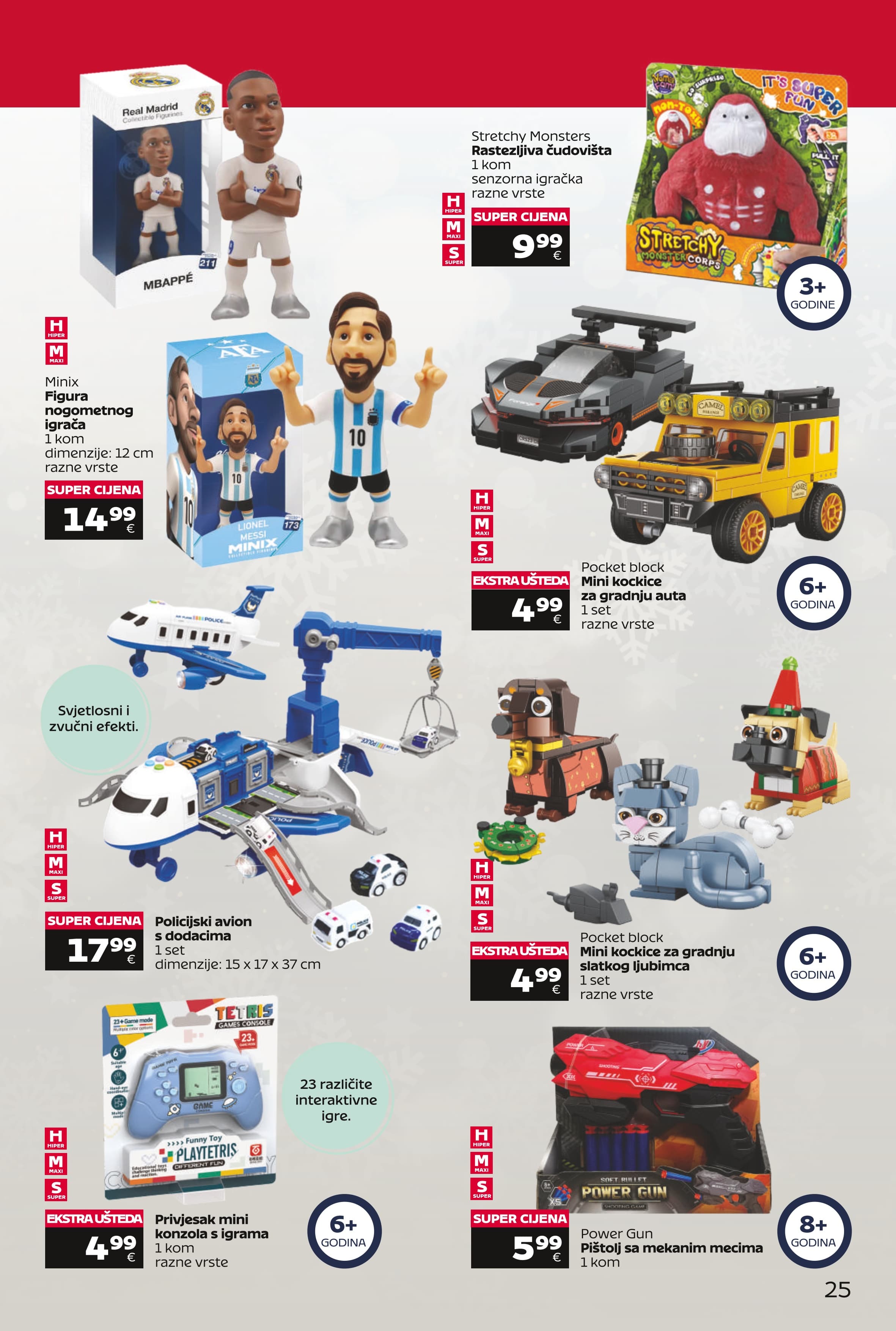 Page from catalog: Super ponuda za mališane