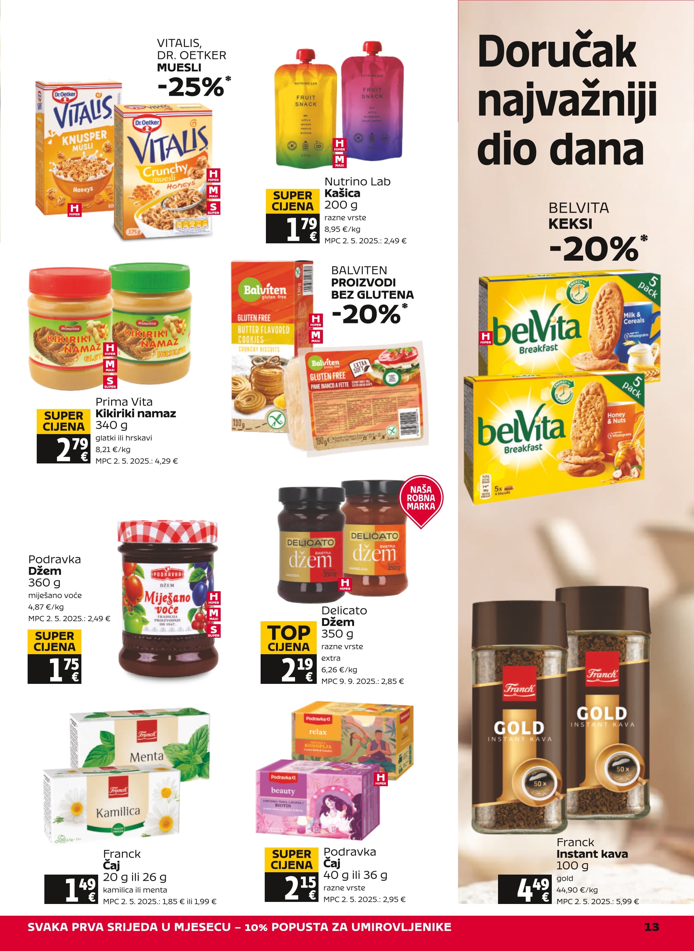 Page from catalog: Akcijska ponuda