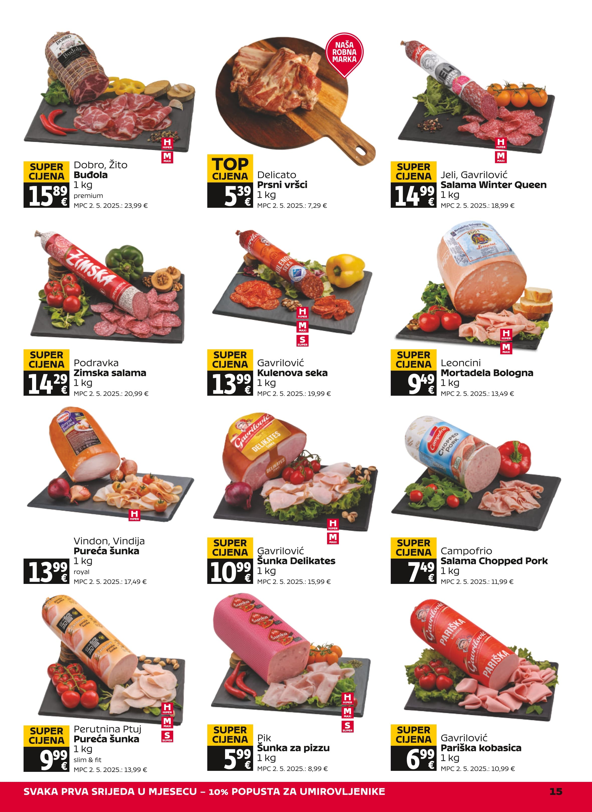 Page from catalog: Akcijska ponuda