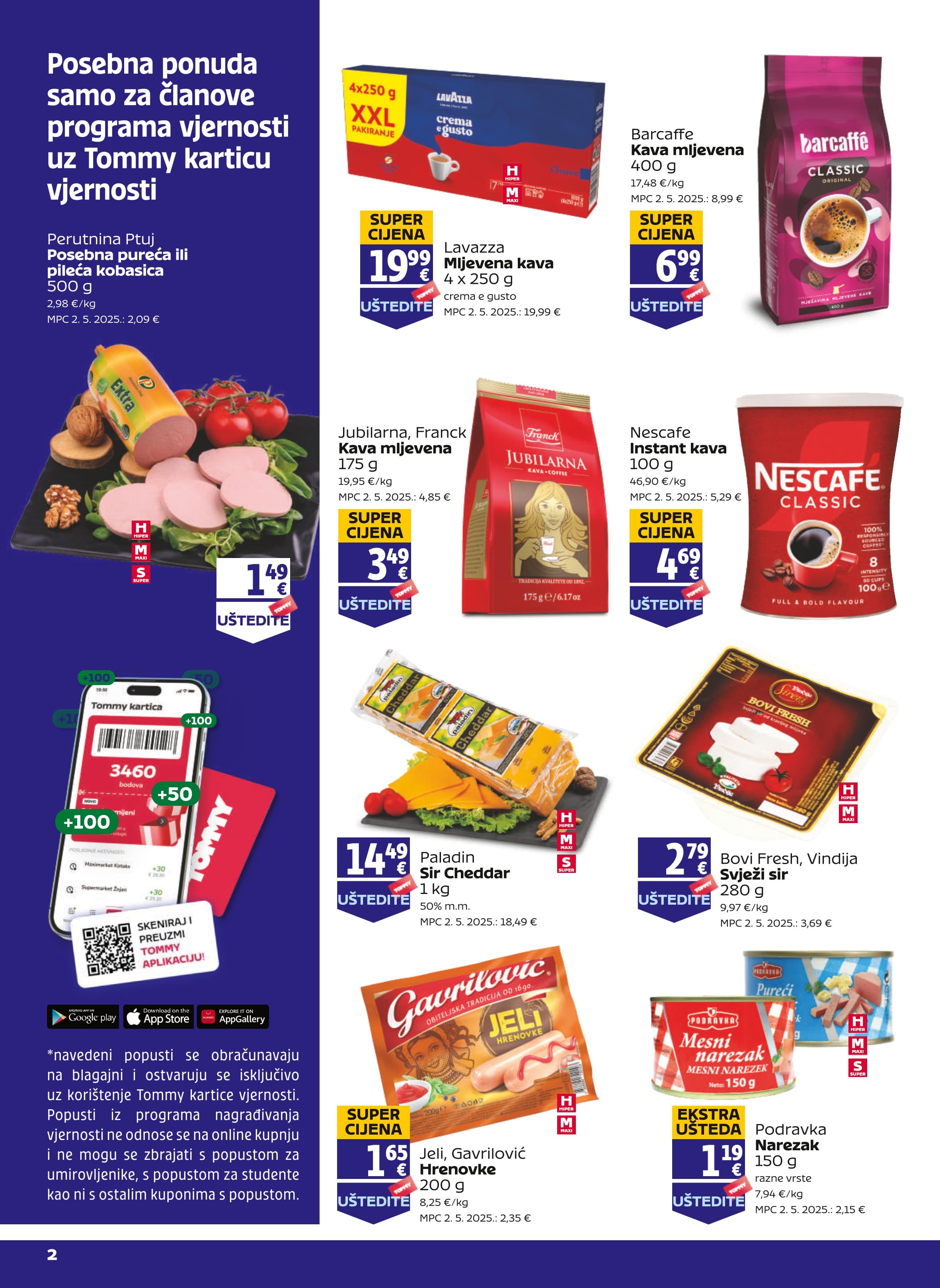 Page from catalog: Akcijska ponuda