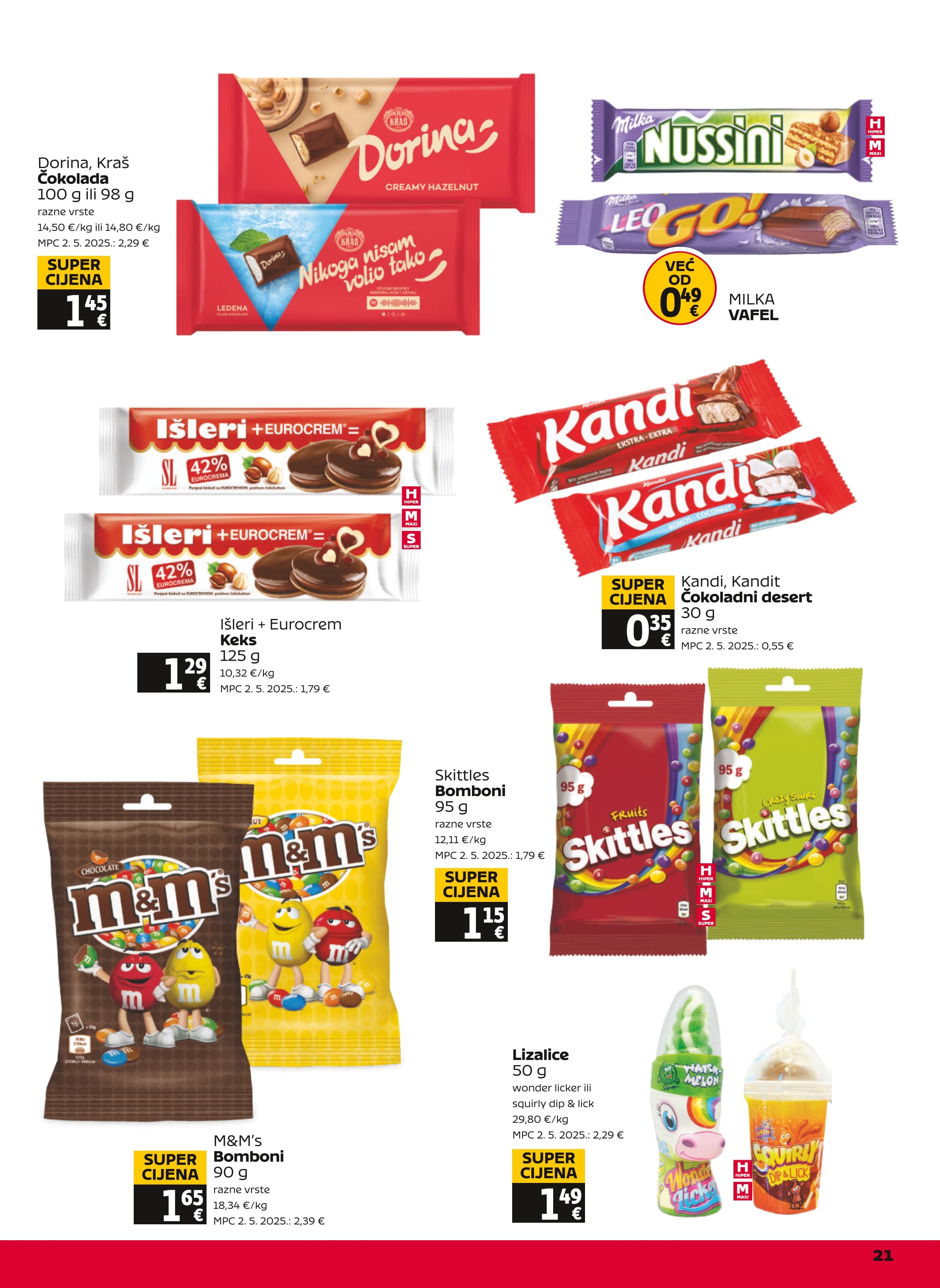 Page from catalog: Akcijska ponuda