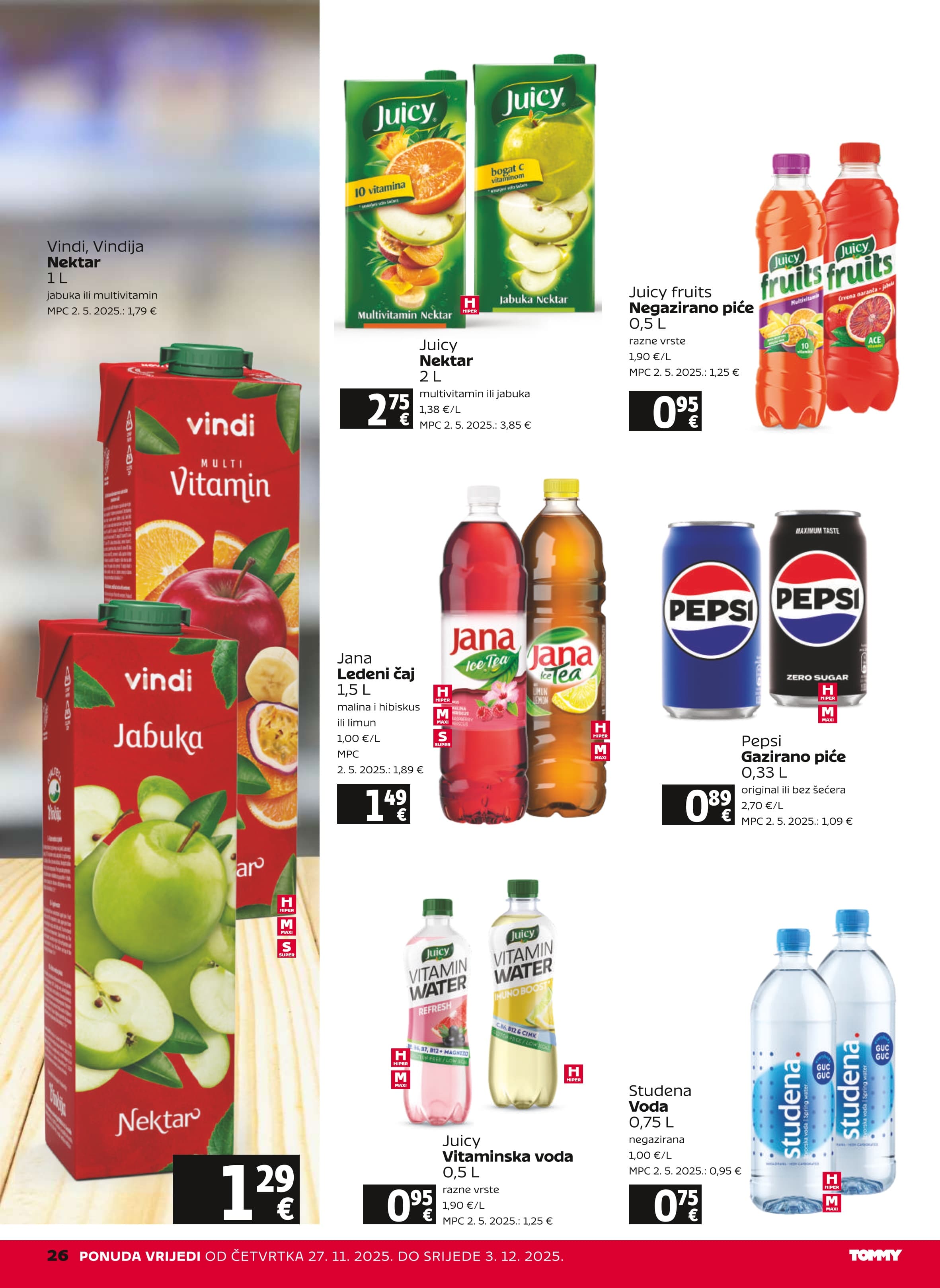 Stranica 26. Tommy kataloga - od 27.11. do 03.12.2025.