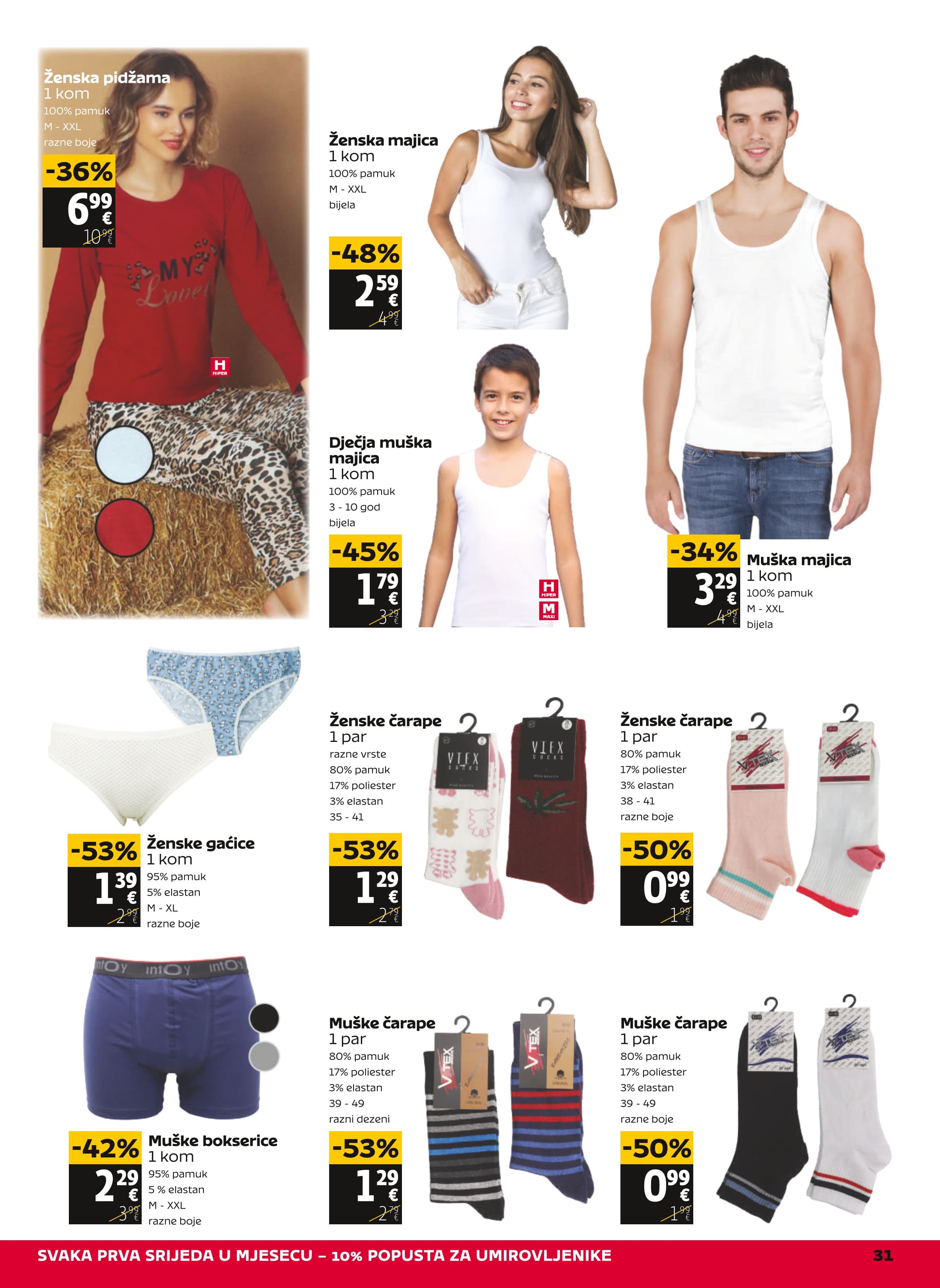 Page from catalog: Akcijska ponuda