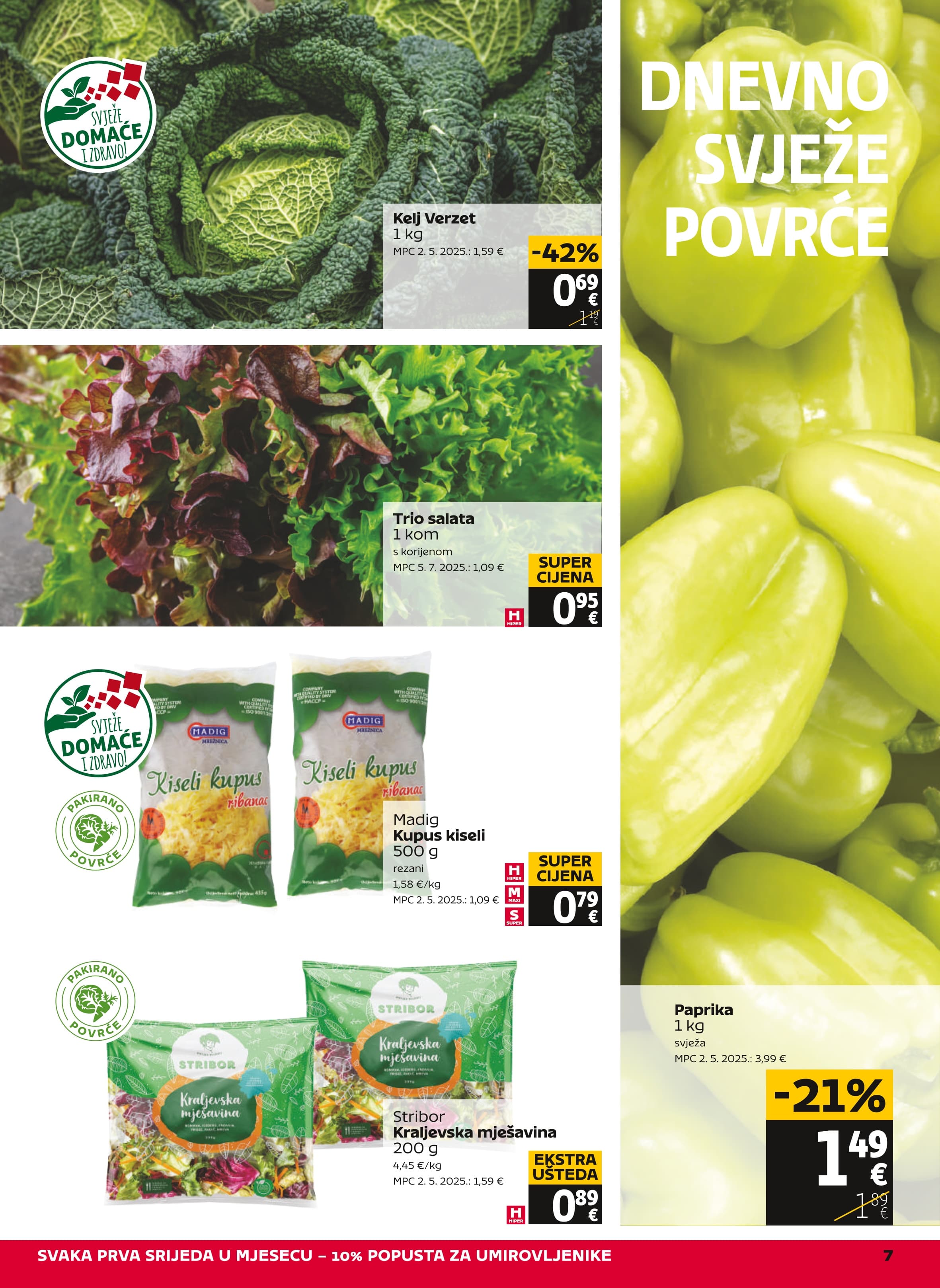 Page from catalog: Akcijska ponuda