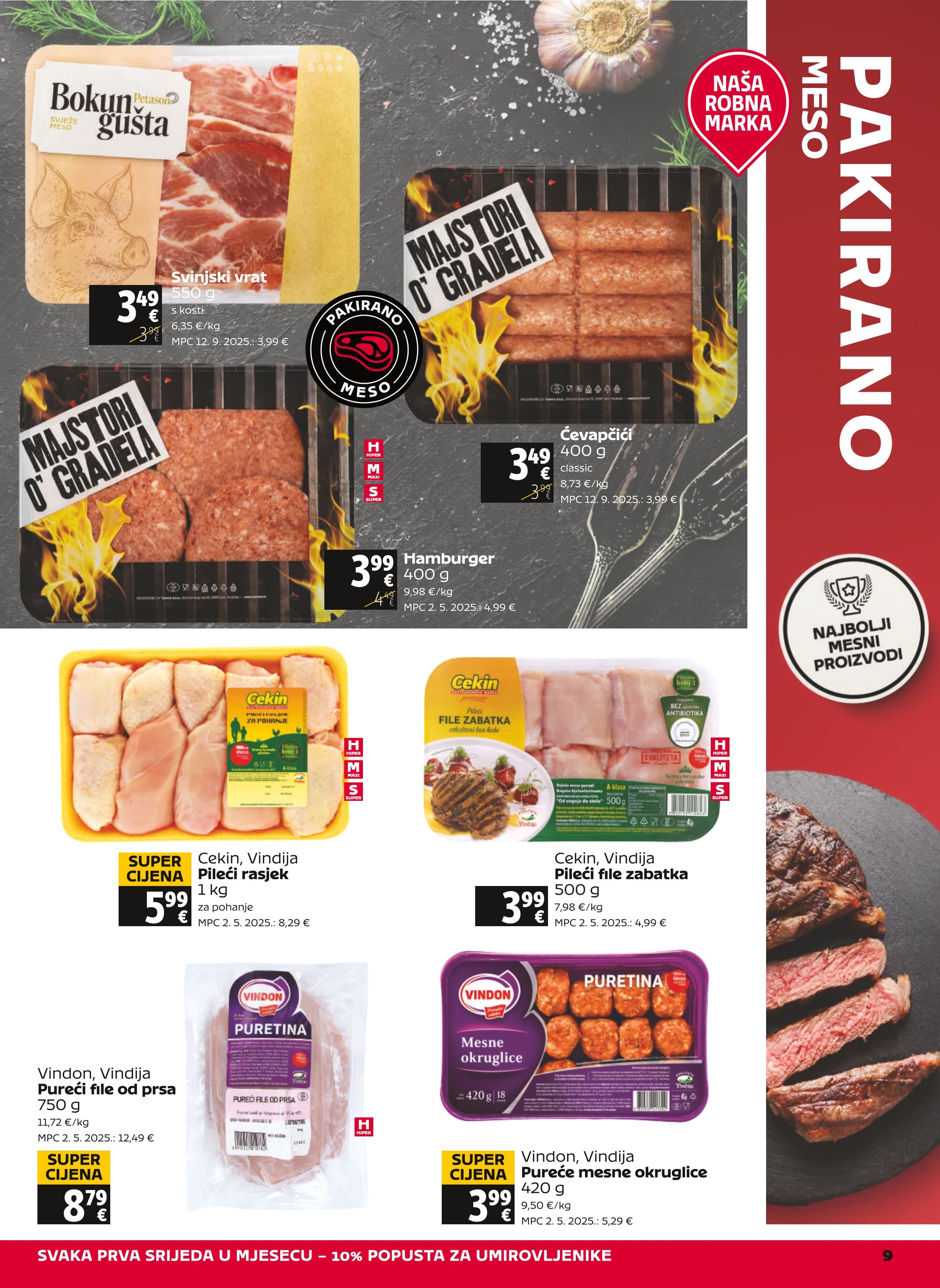 Page from catalog: Akcijska ponuda