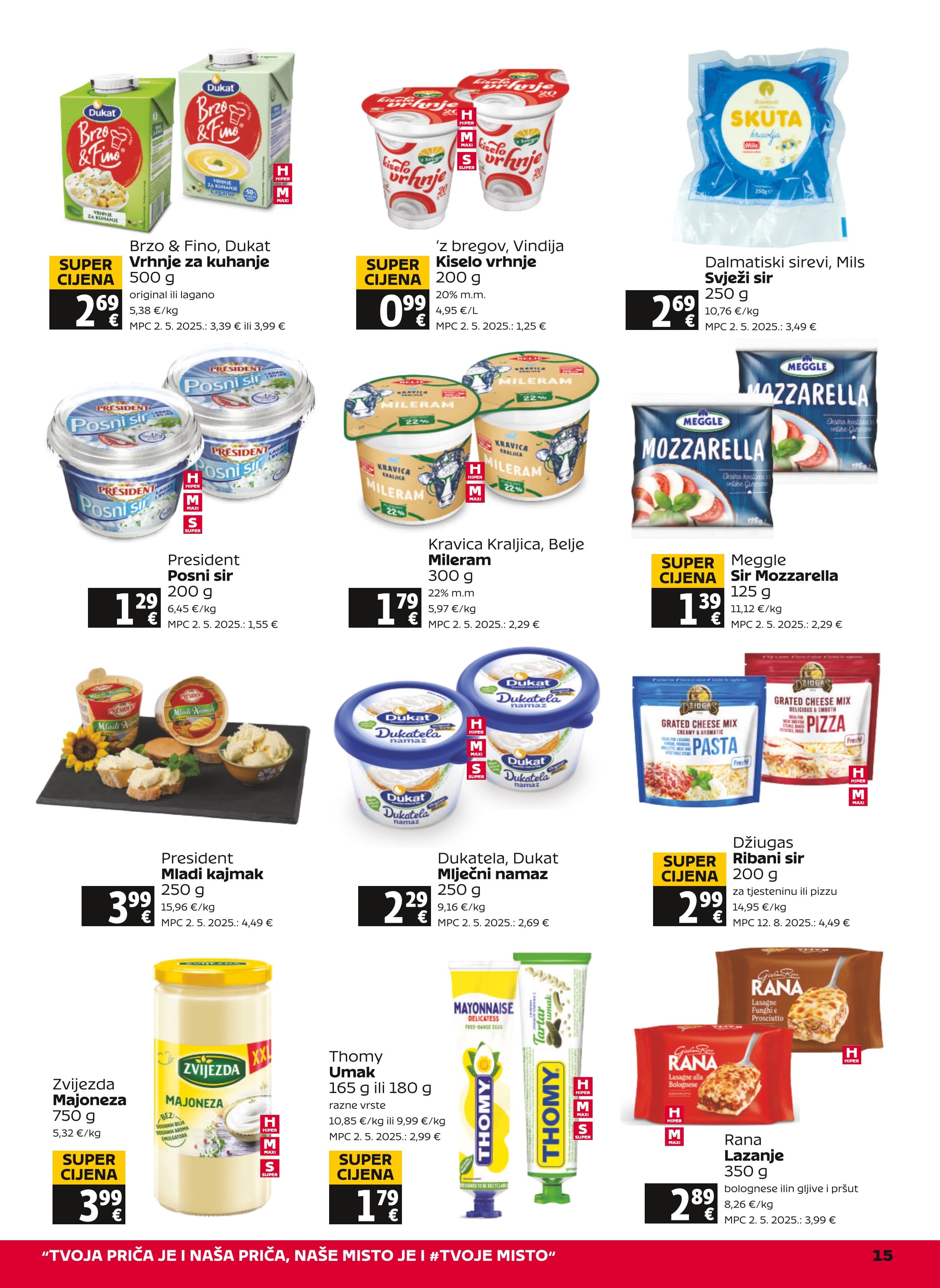 Page from catalog: Akcijska ponuda