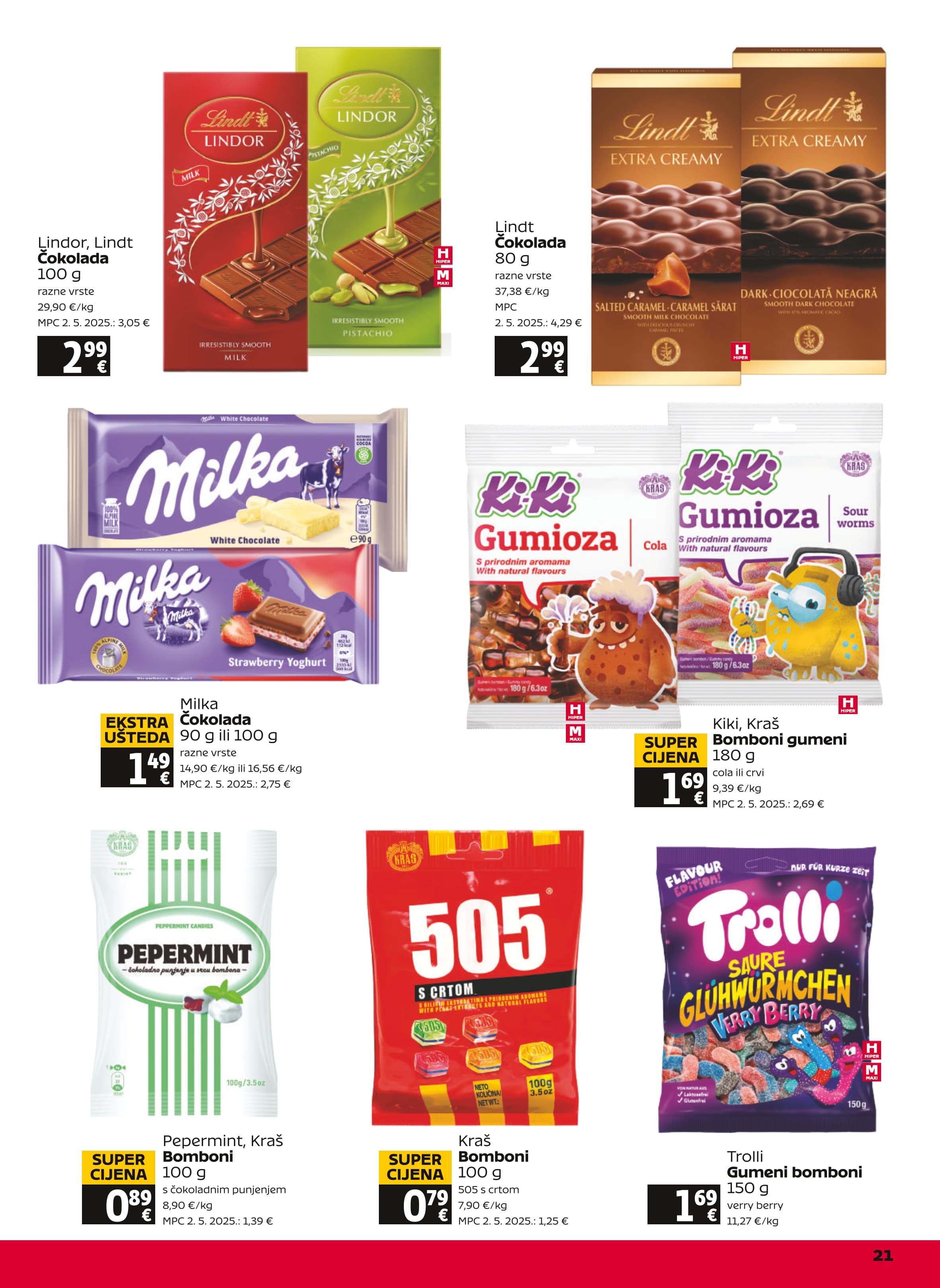 Page from catalog: Akcijska ponuda