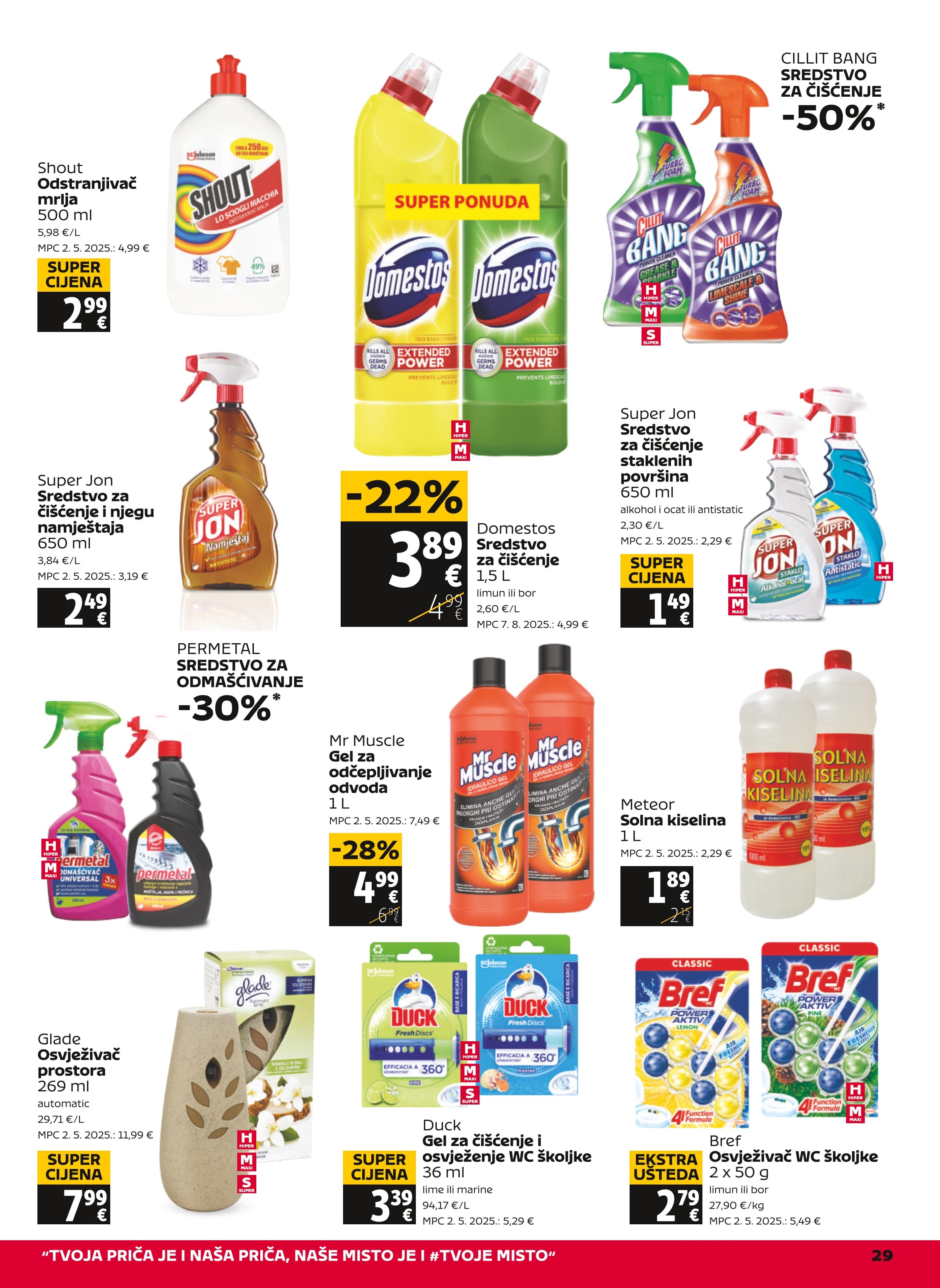 Page from catalog: Akcijska ponuda