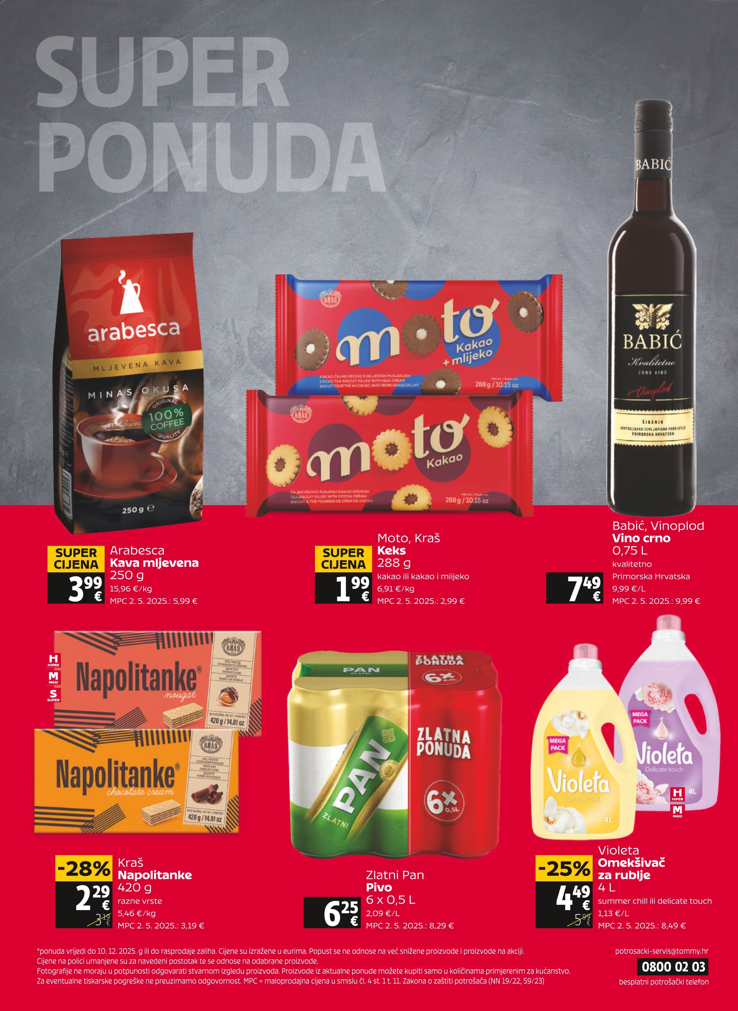 Page from catalog: Akcijska ponuda