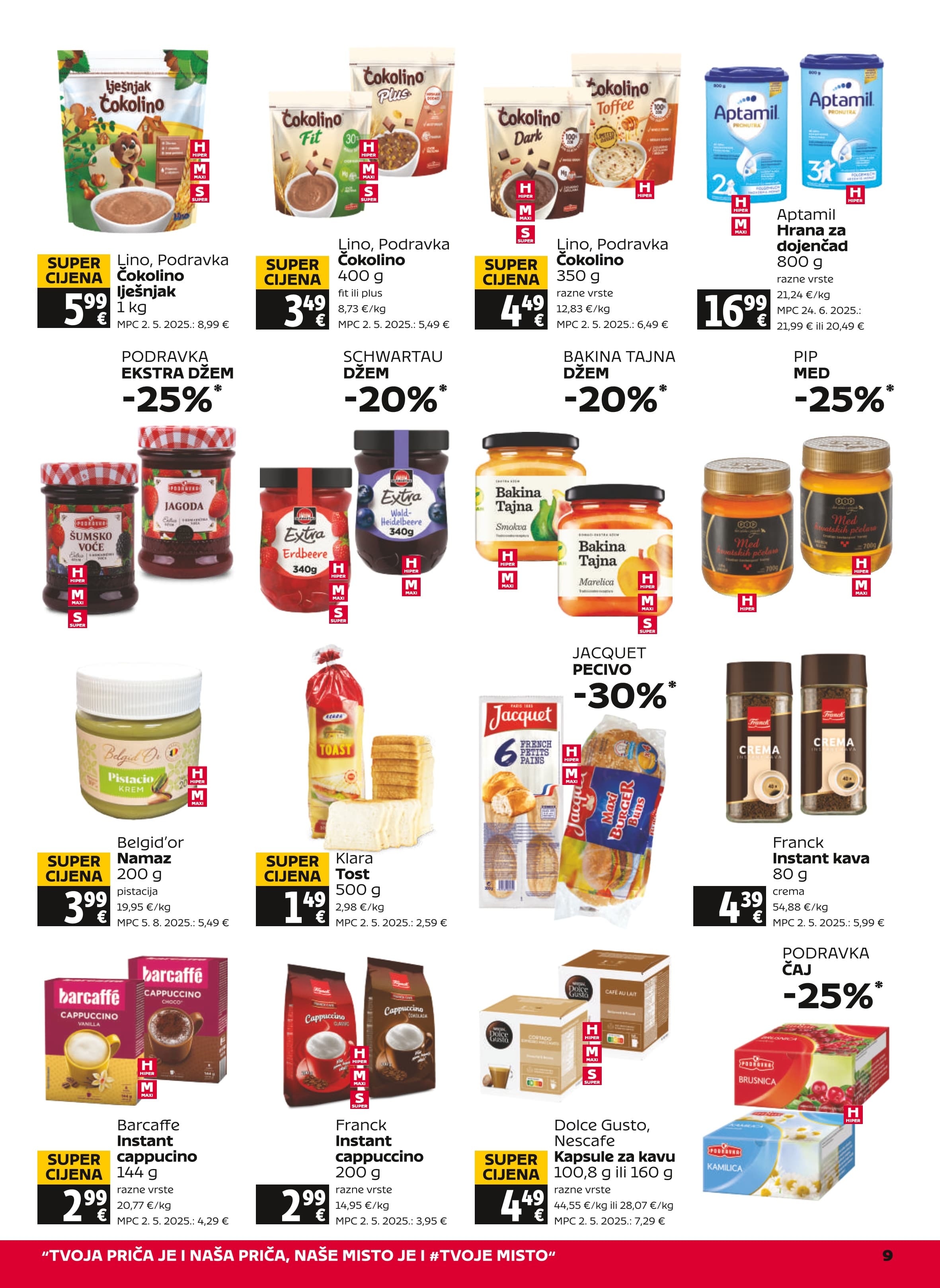 Page from catalog: Akcijska ponuda