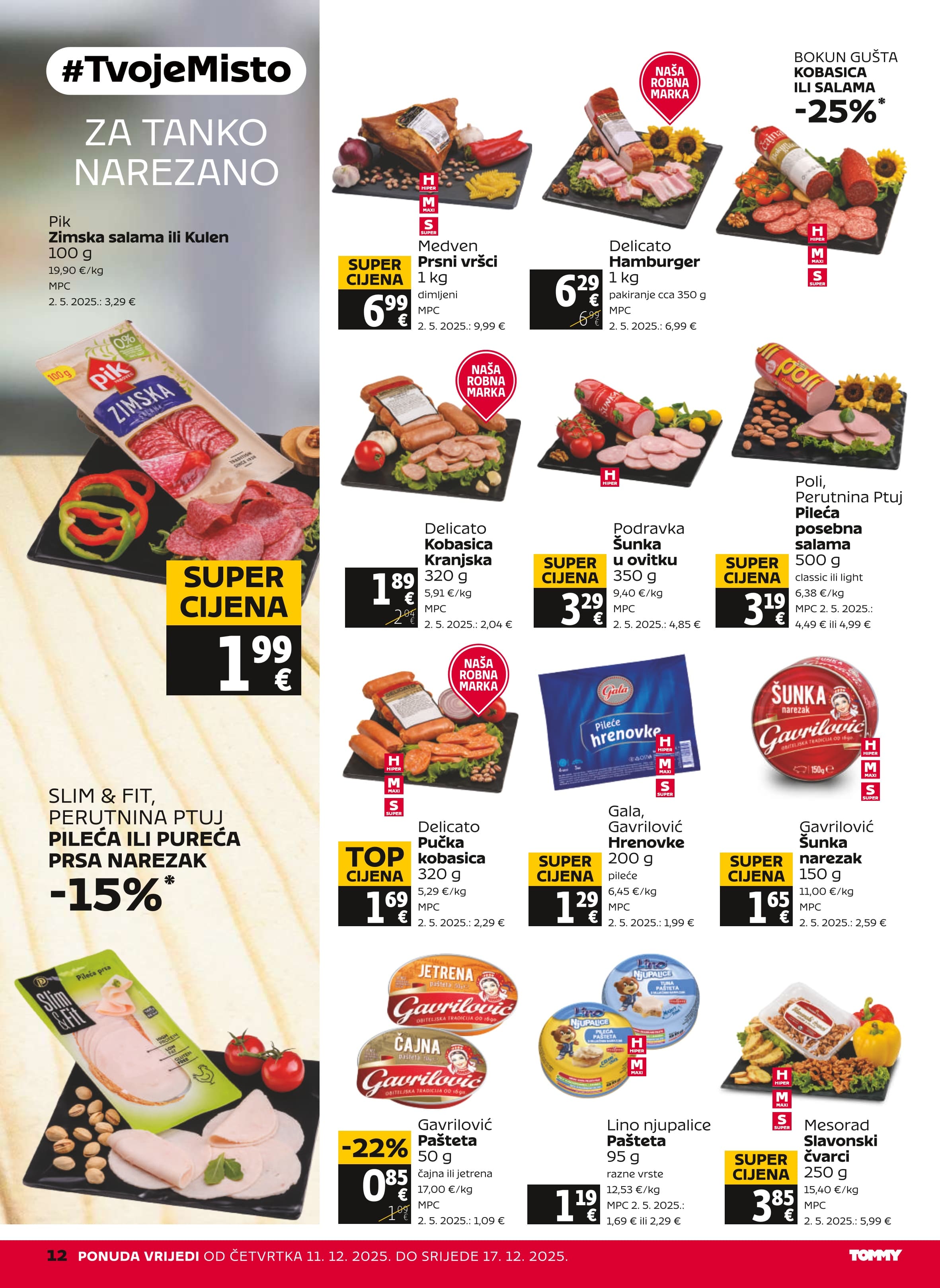 Page from catalog: Akcijska ponuda