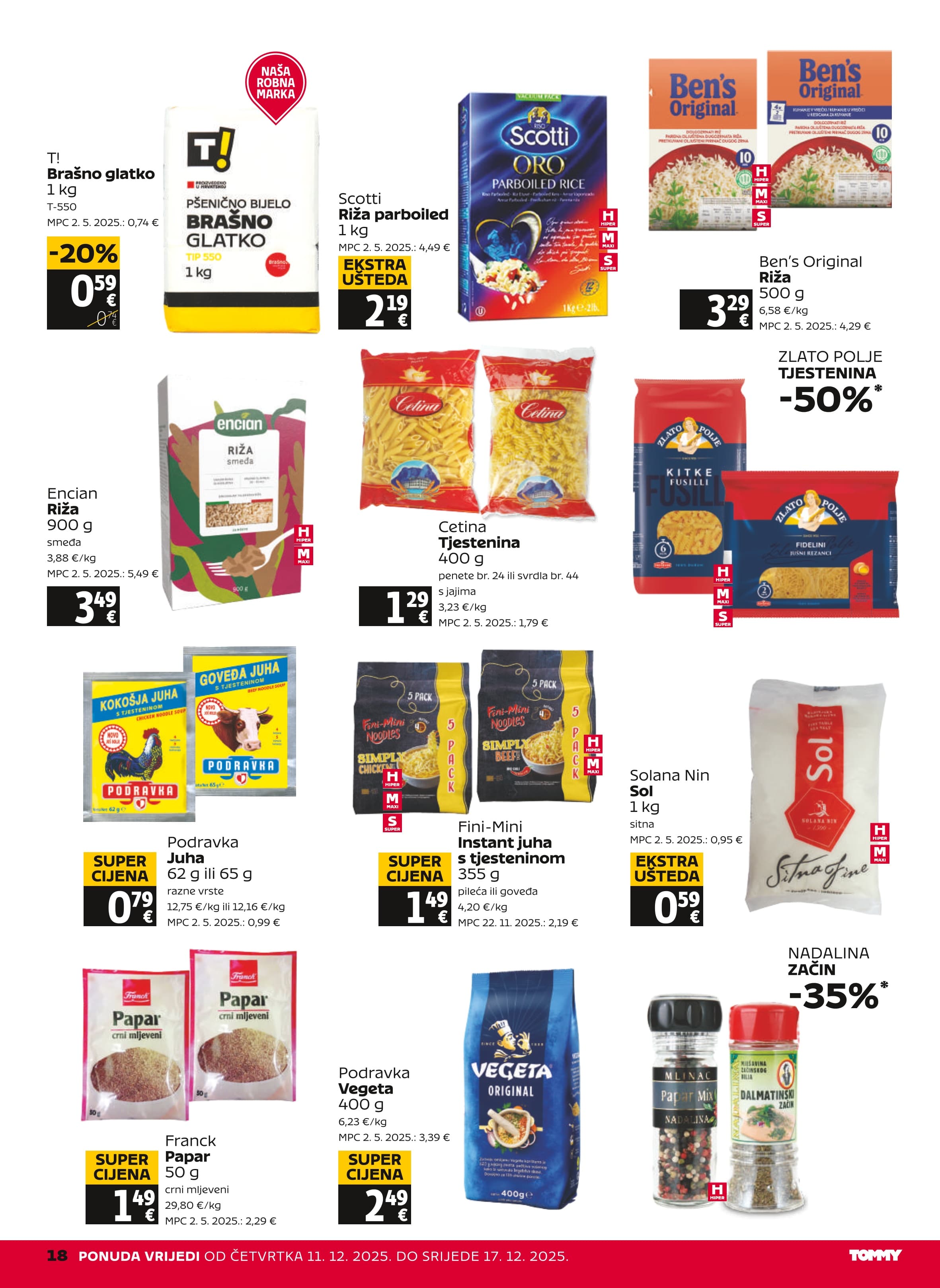 Page from catalog: Akcijska ponuda