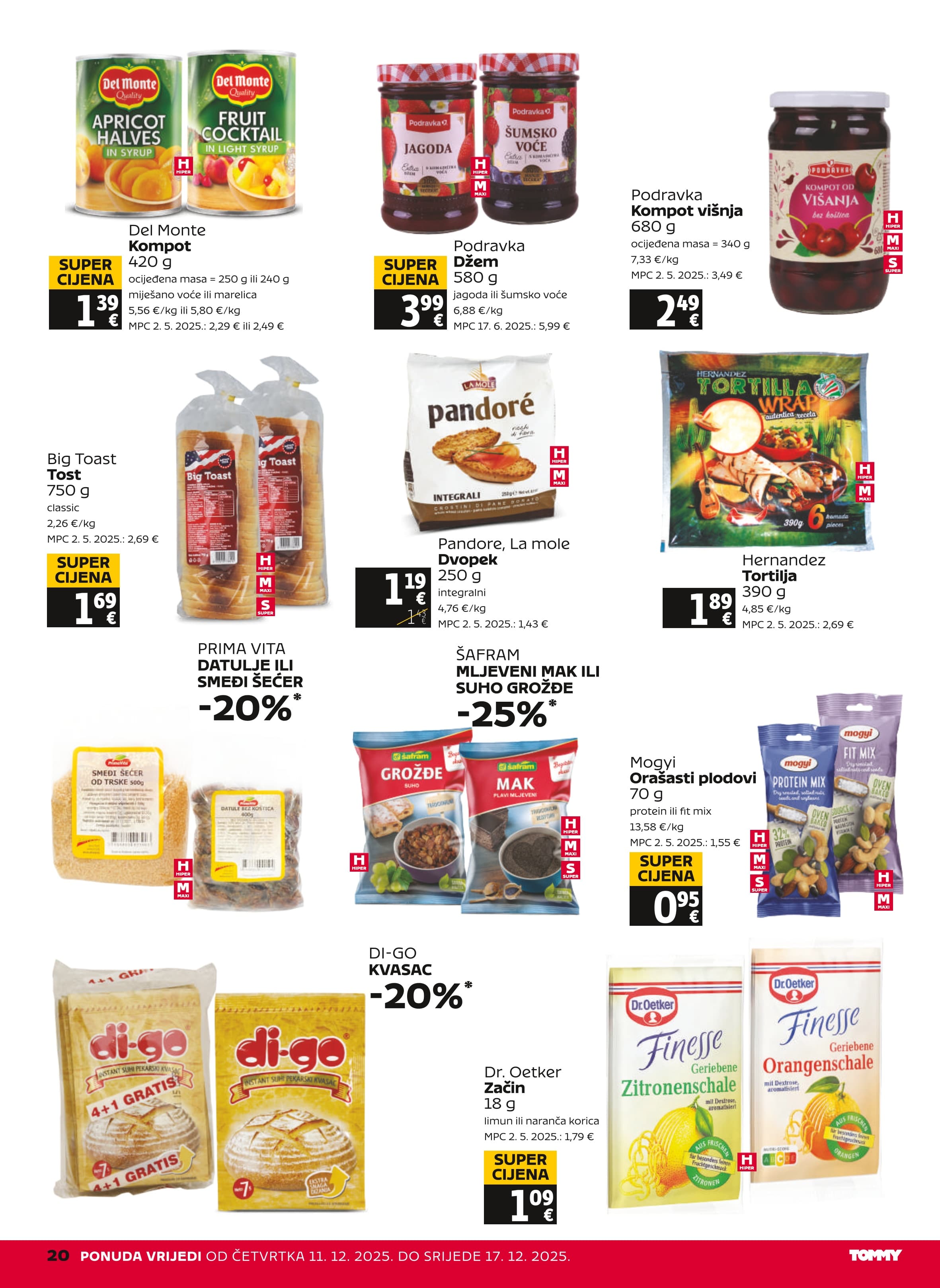 Page from catalog: Akcijska ponuda