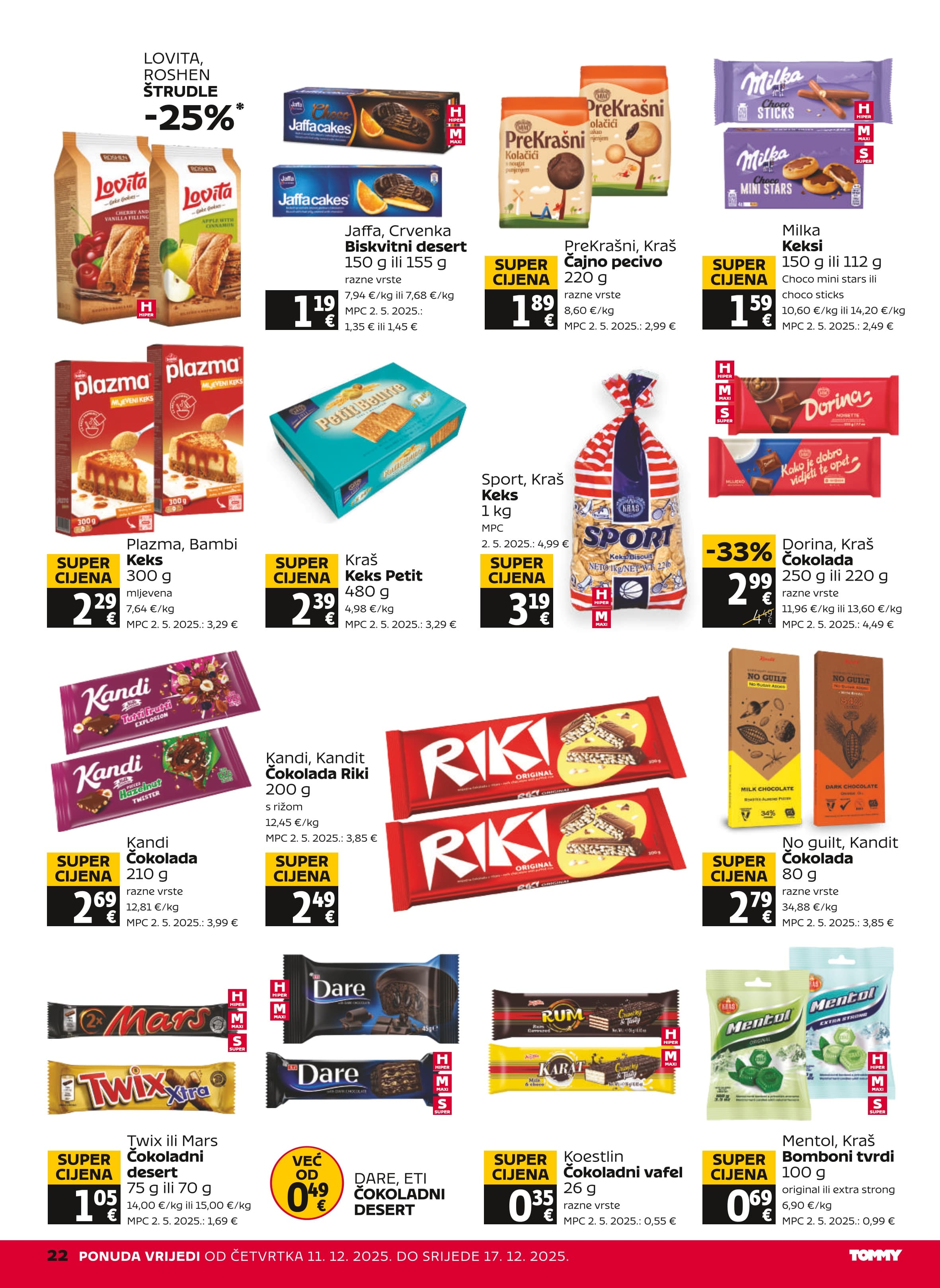 Page from catalog: Akcijska ponuda