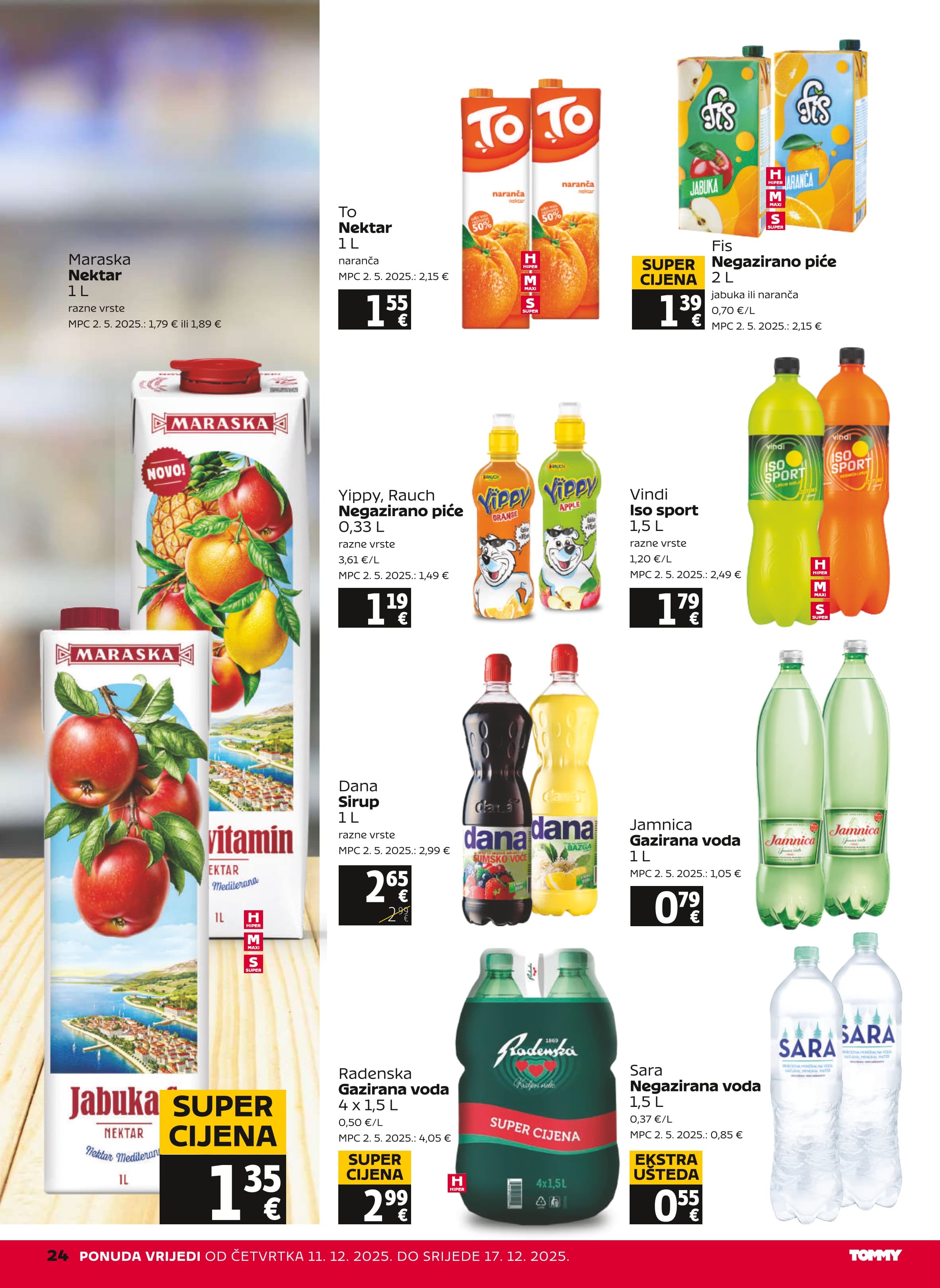 Stranica 24. Tommy kataloga - Akcije od 11.12. do 17.12.2025.
