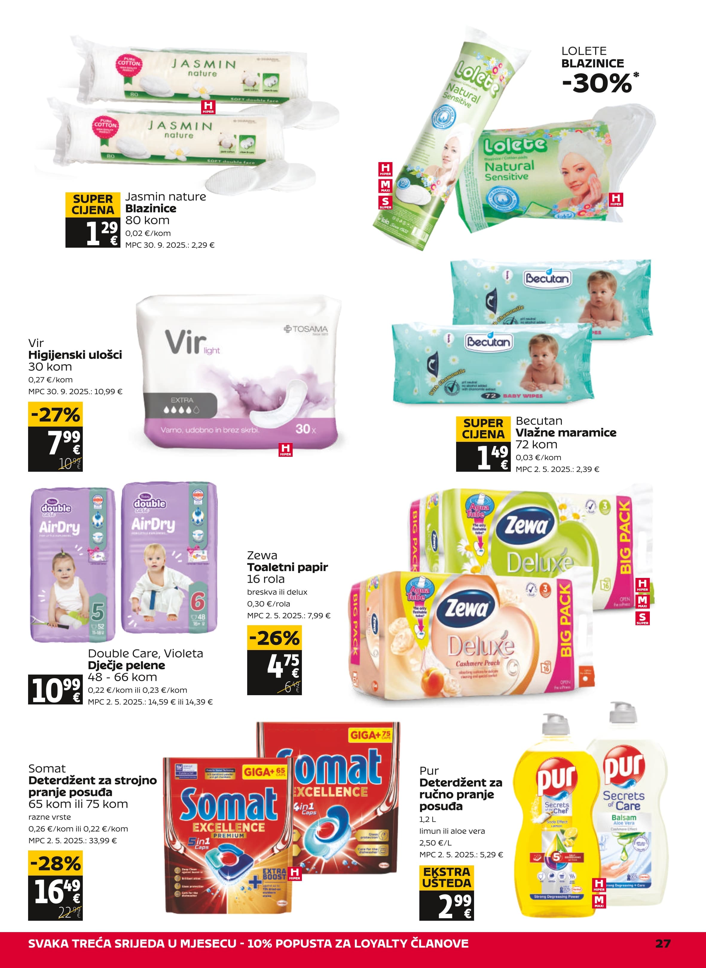 Page from catalog: Akcijska ponuda