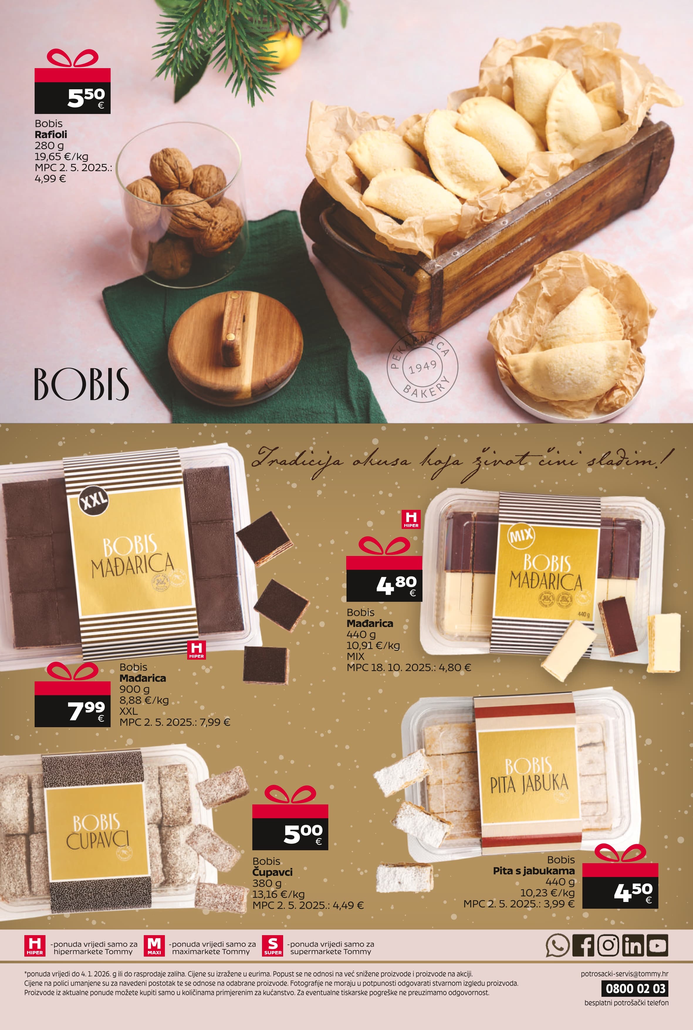 Stranica 16. Tommy kataloga - Akcije od 15.12. do 04.01.2026.