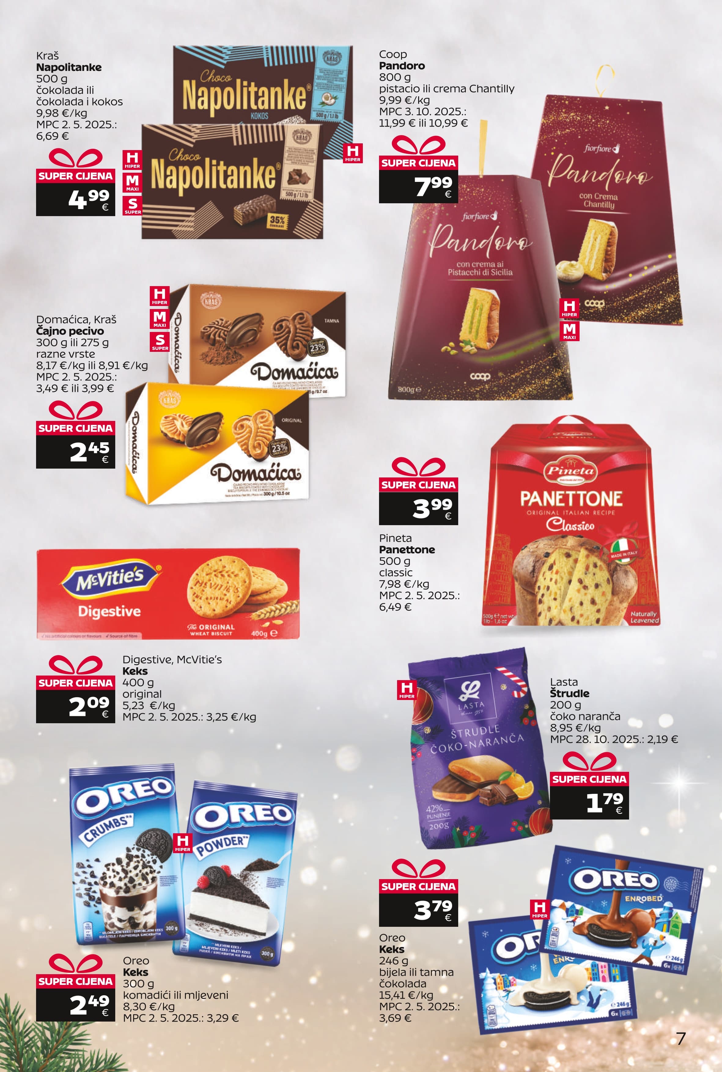 Page from catalog: Blagdanska super ponuda