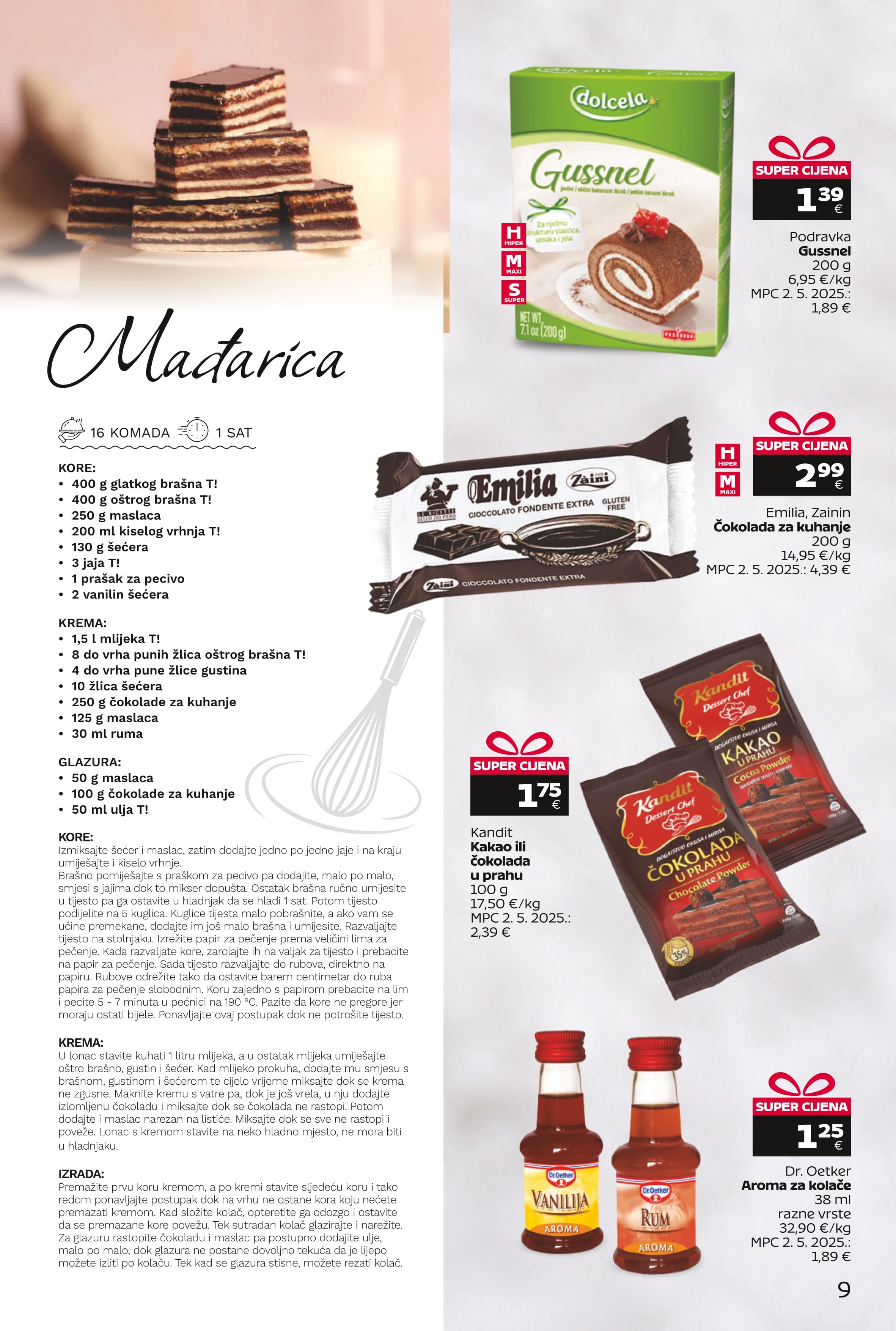 Page from catalog: Blagdanska super ponuda