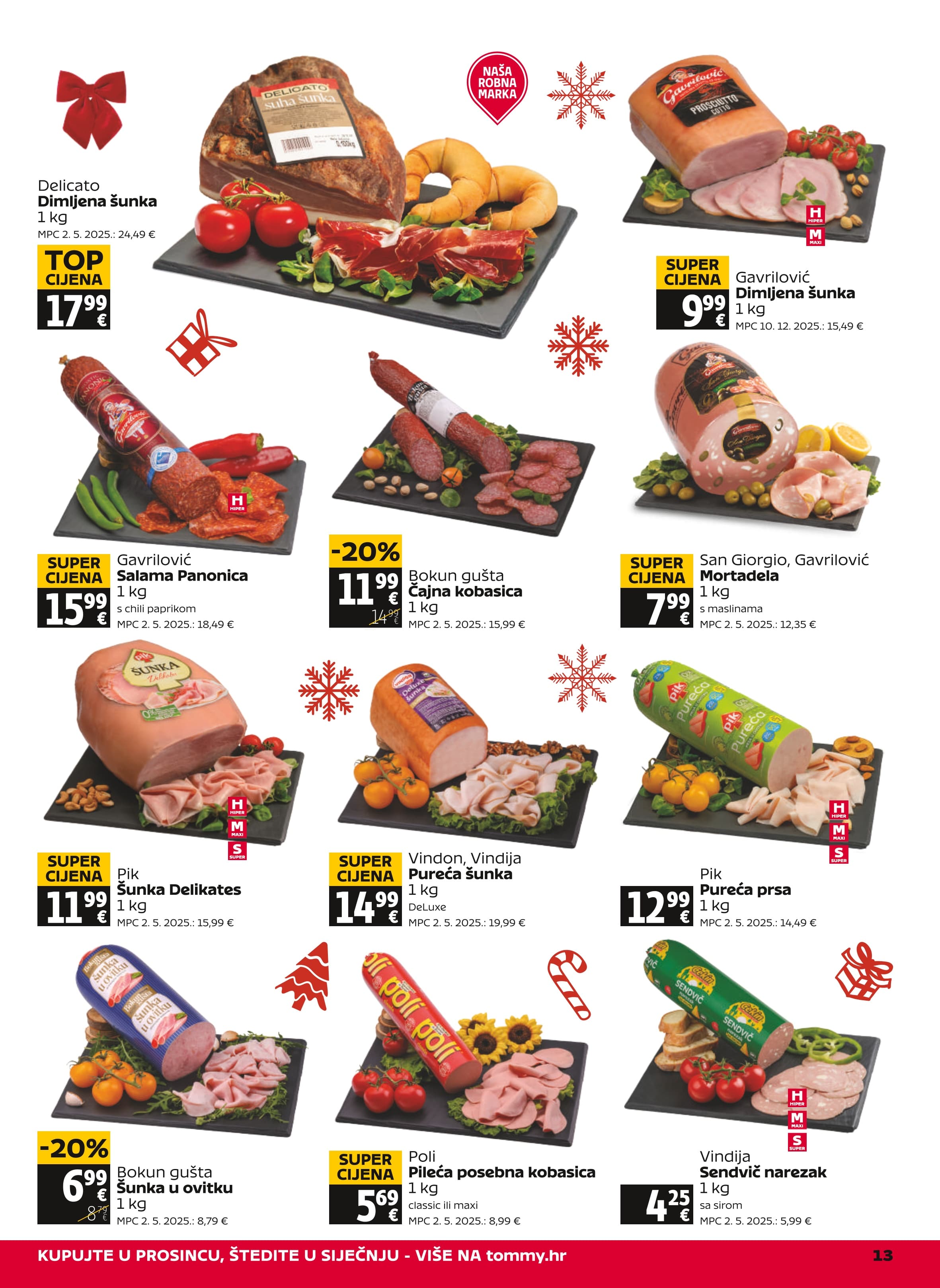 Page from catalog: Akcijska ponuda