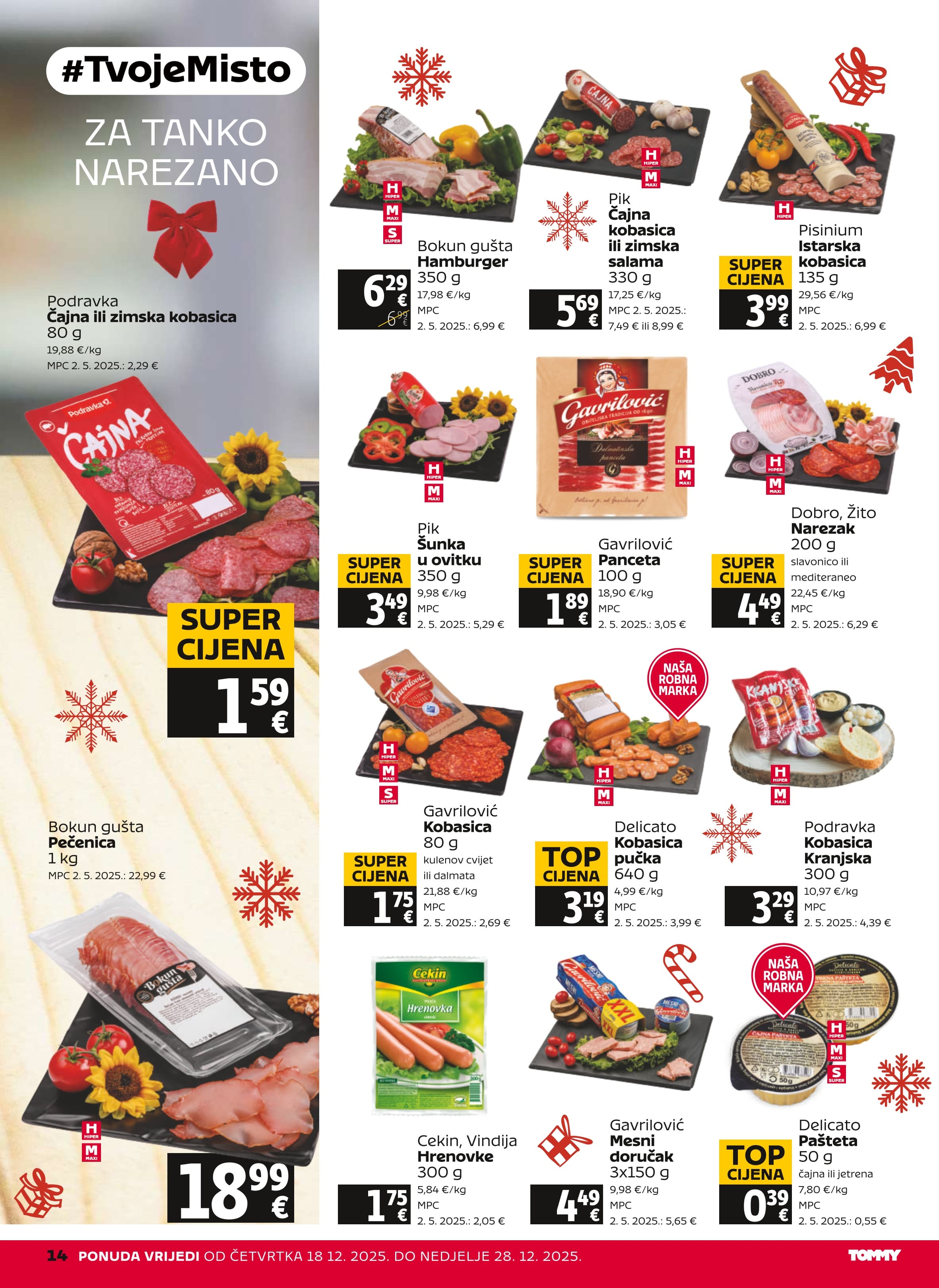 Page from catalog: Akcijska ponuda