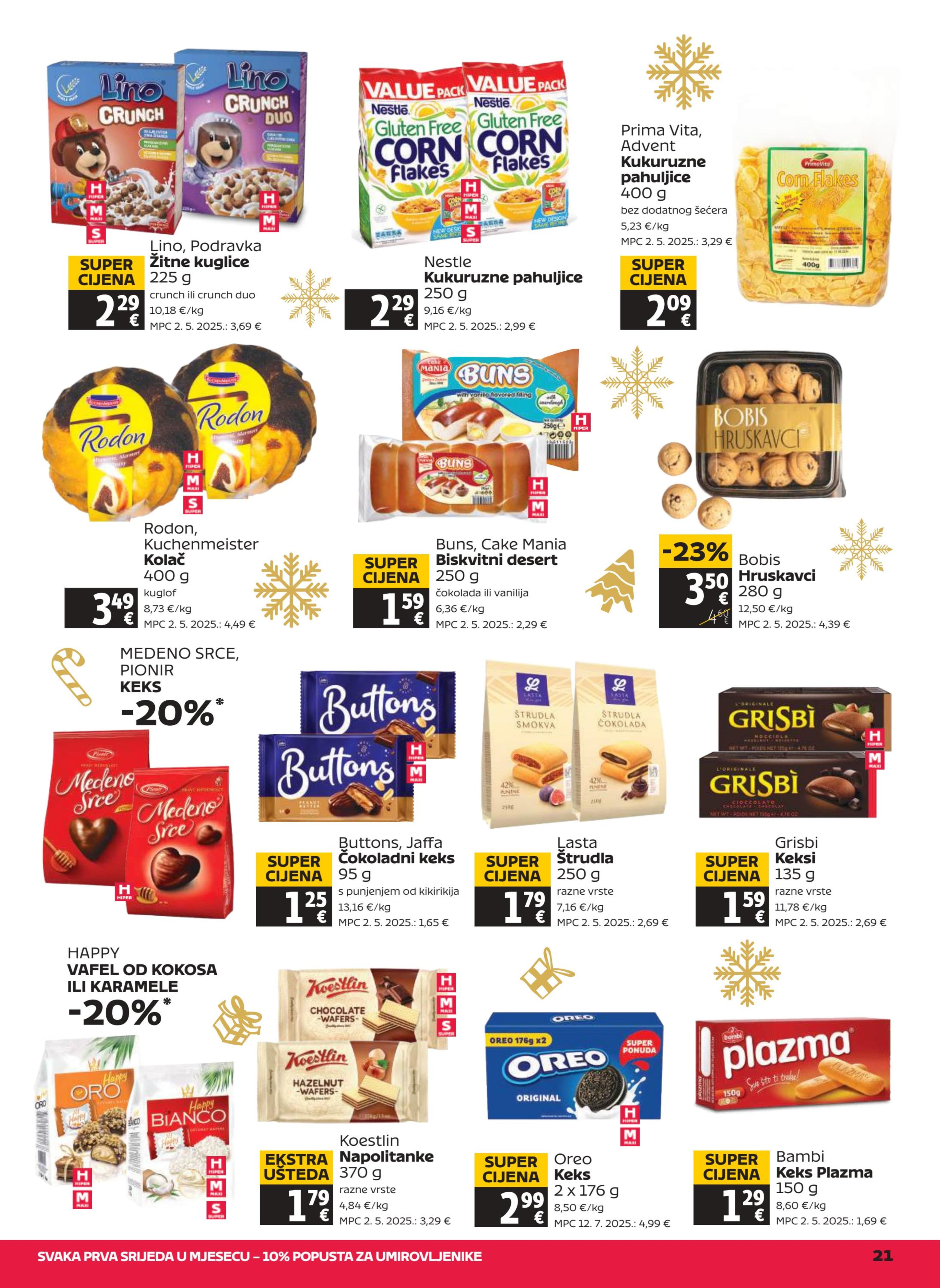 Page from catalog: Akcijska ponuda