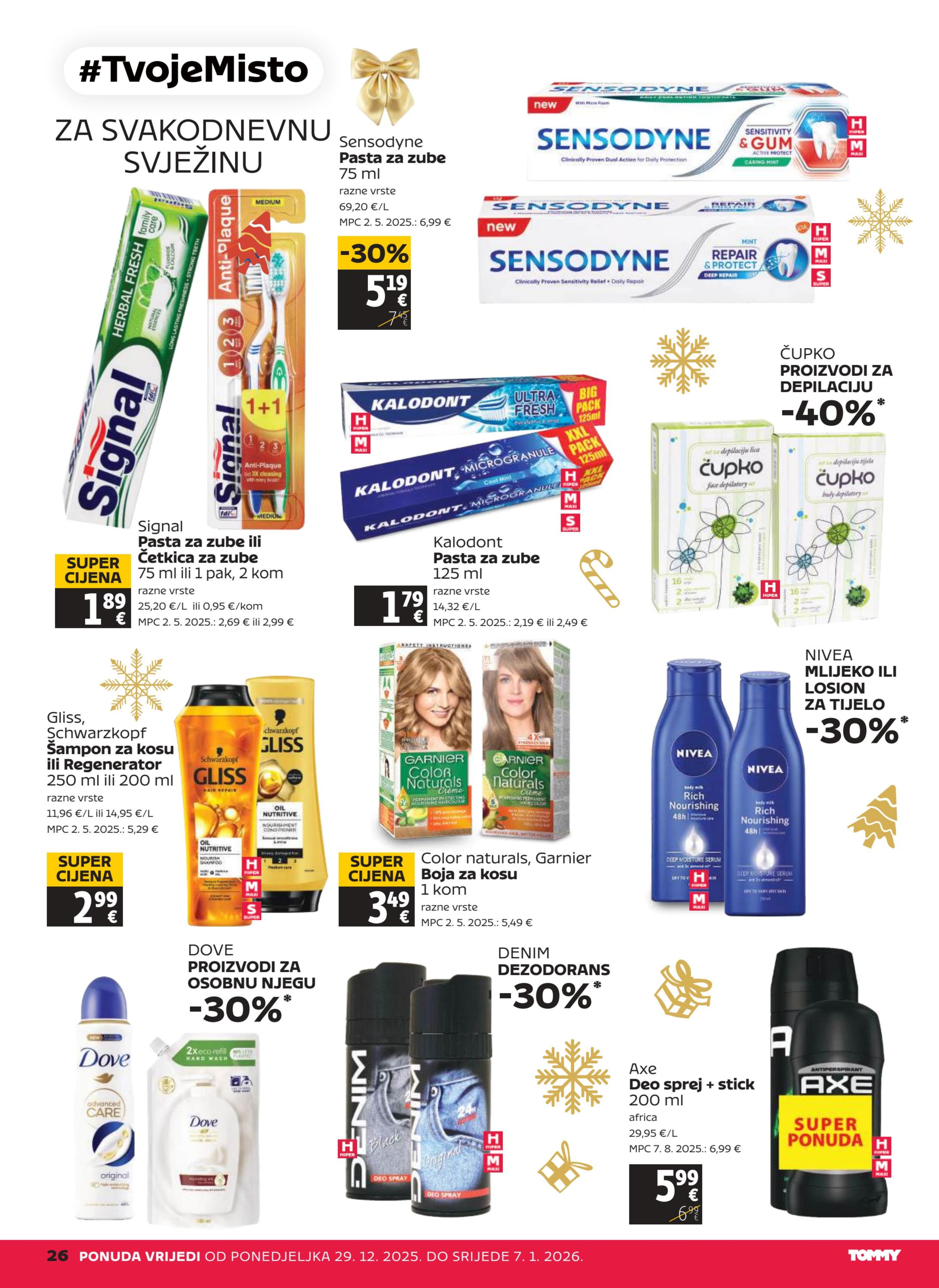 Page from catalog: Akcijska ponuda