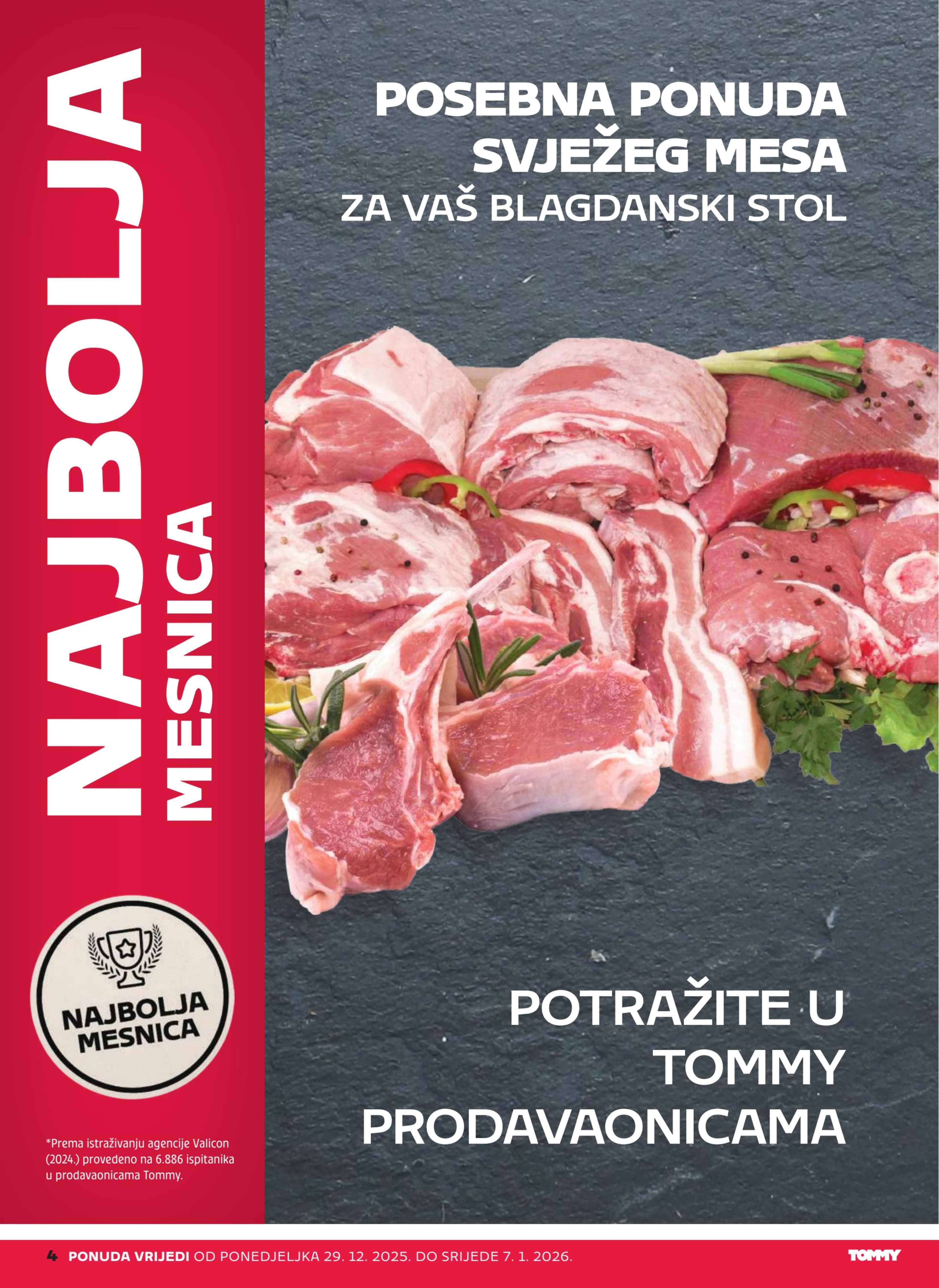 Stranica 4. Tommy kataloga - Akcije od 29.12. do 07.01.2026.