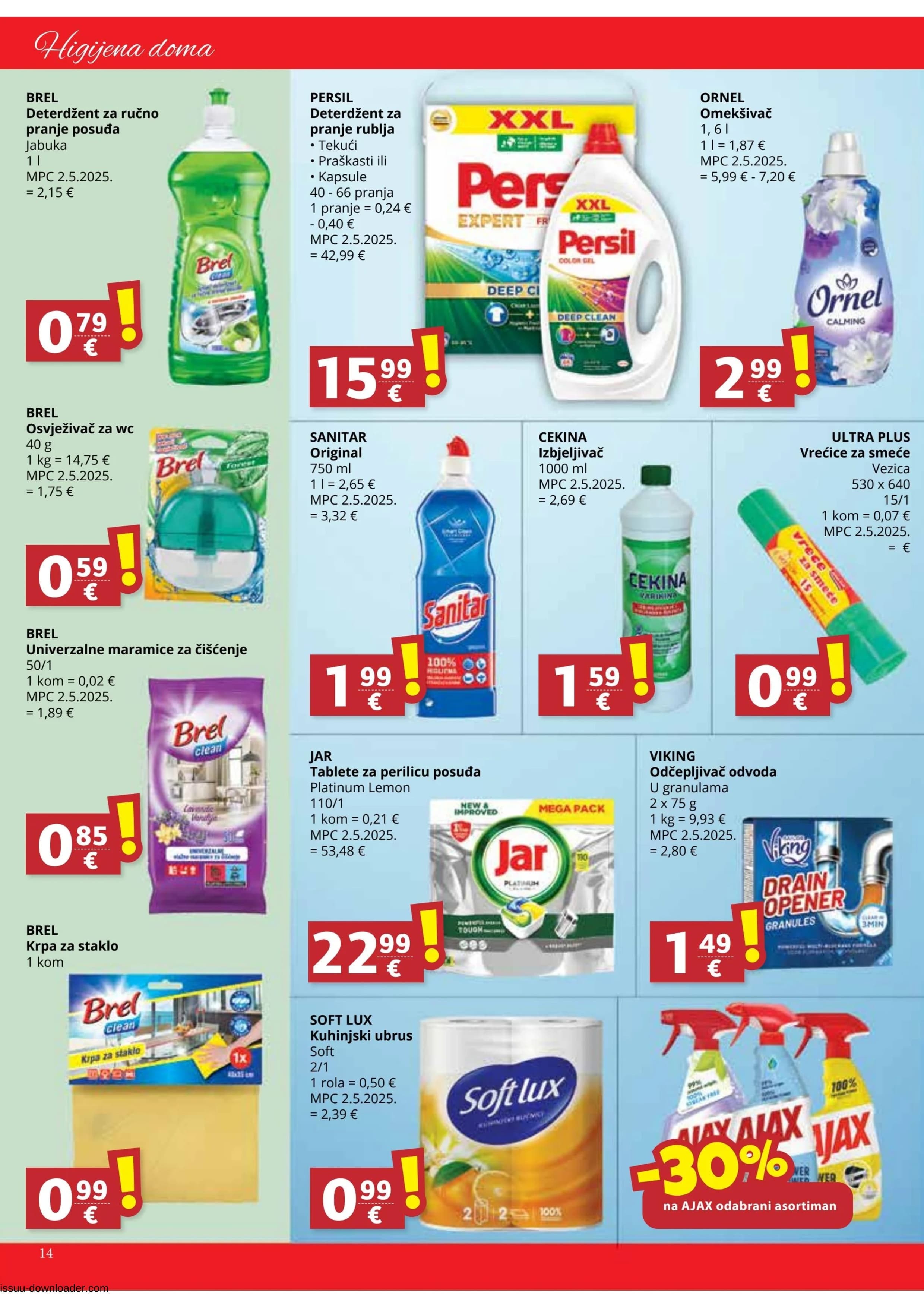 Page from catalog: Akcijska ponuda