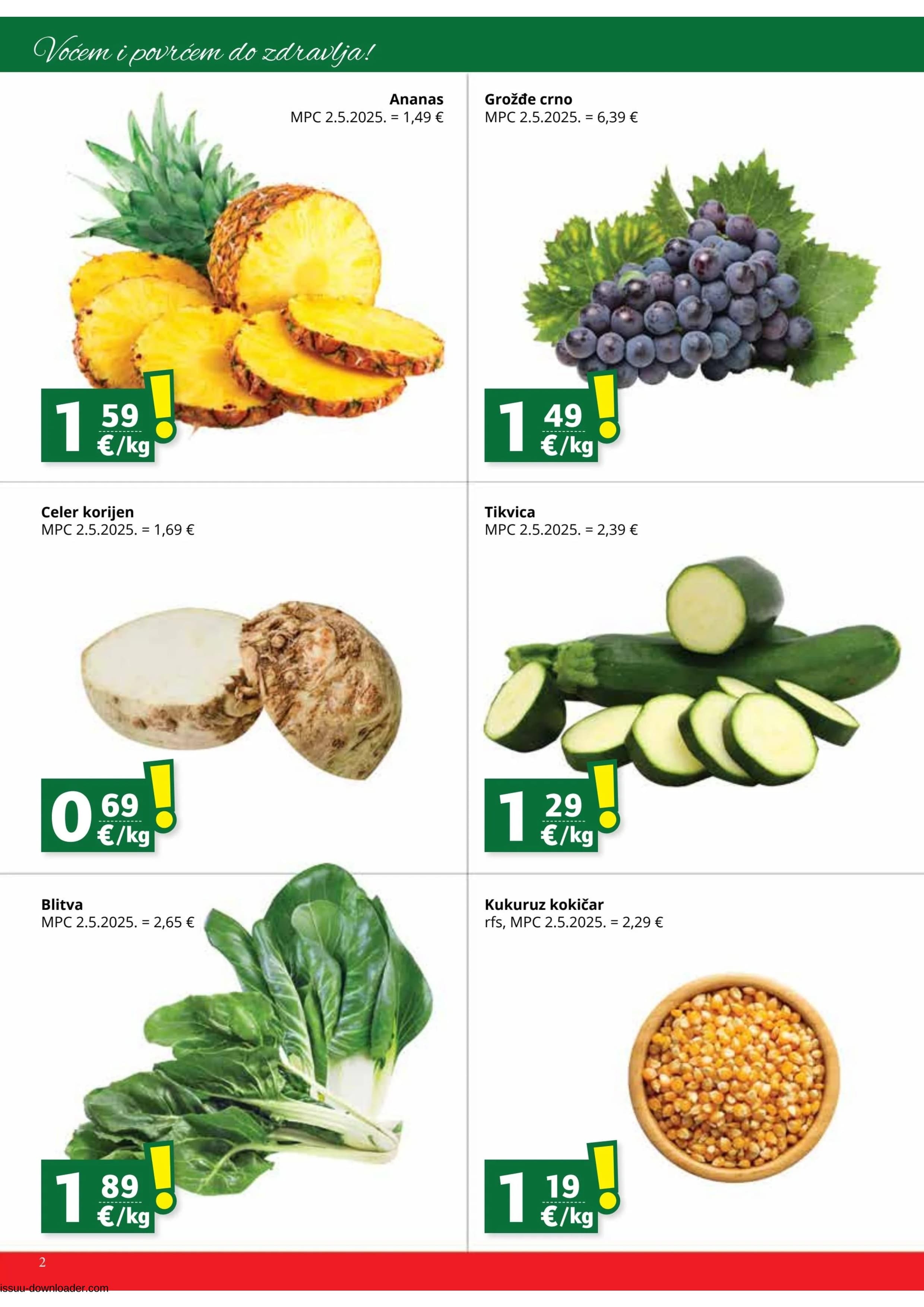 Page from catalog: Akcijska ponuda