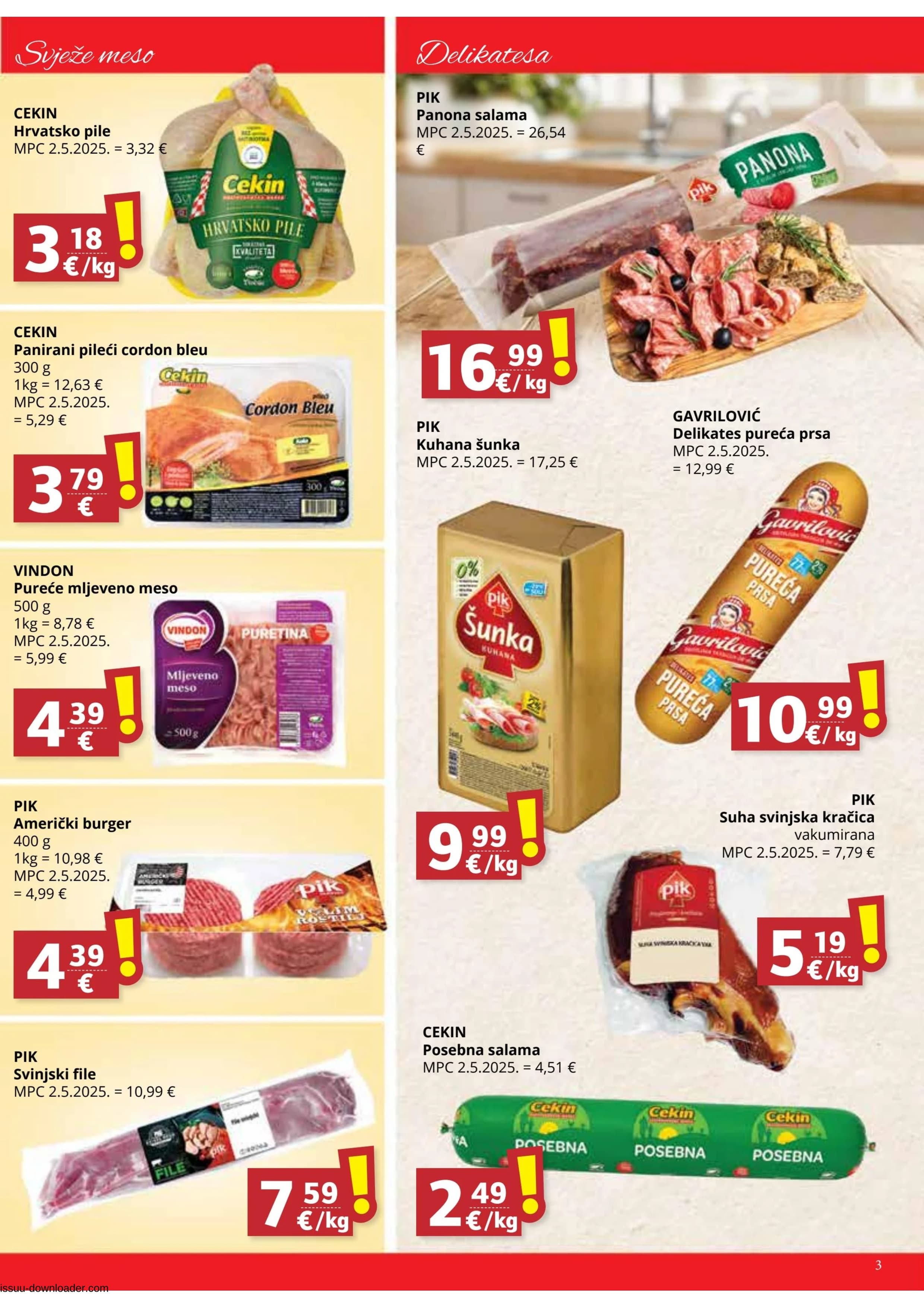 Page from catalog: Akcijska ponuda