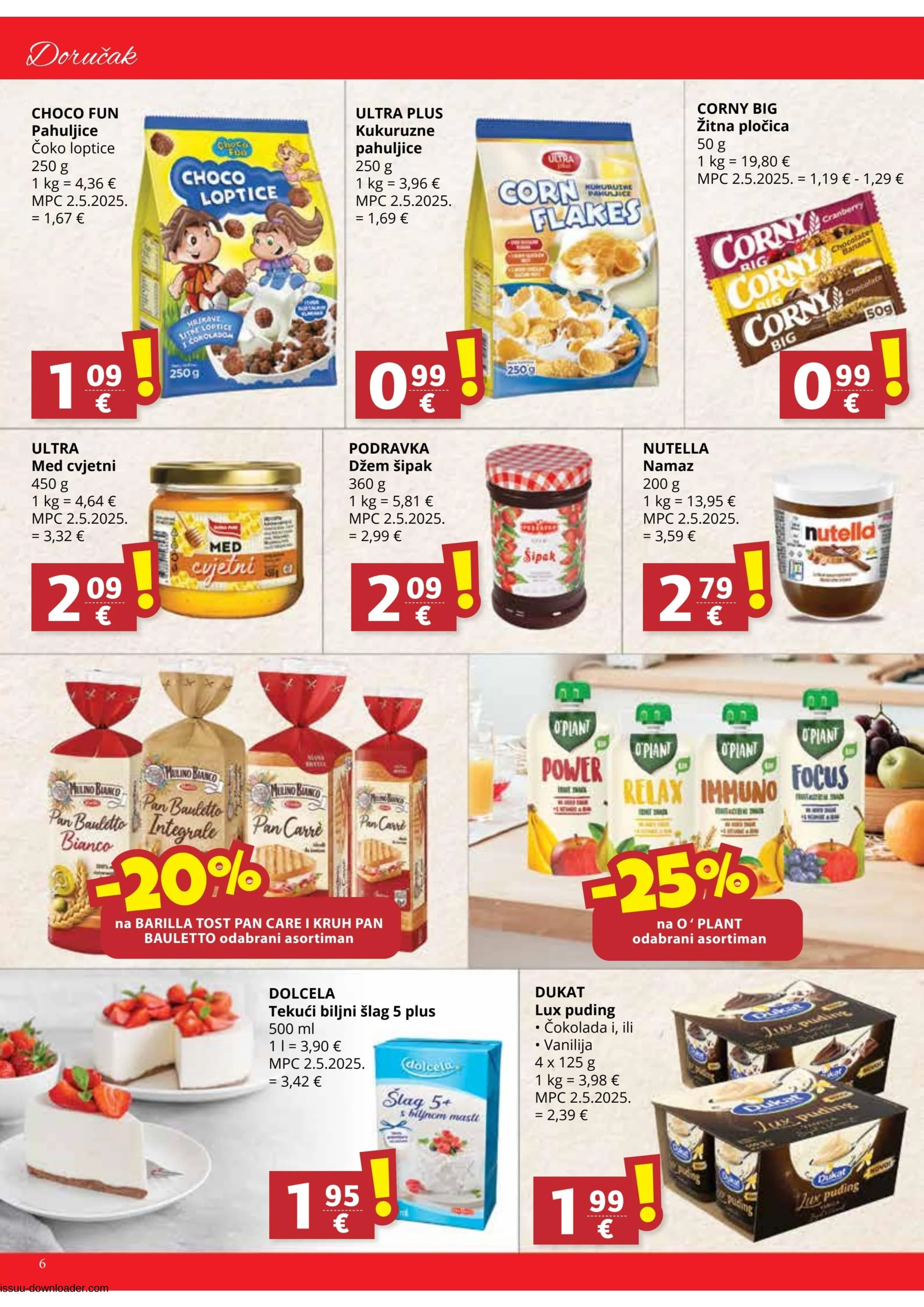 Page from catalog: Akcijska ponuda