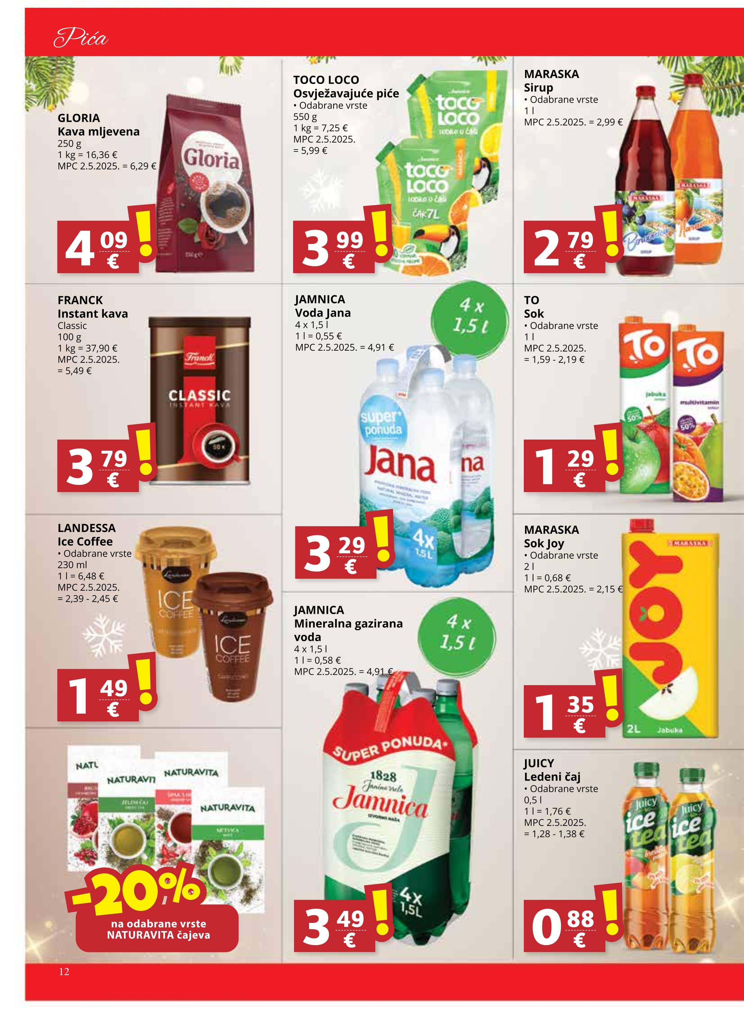 Page from catalog: Akcijska ponuda