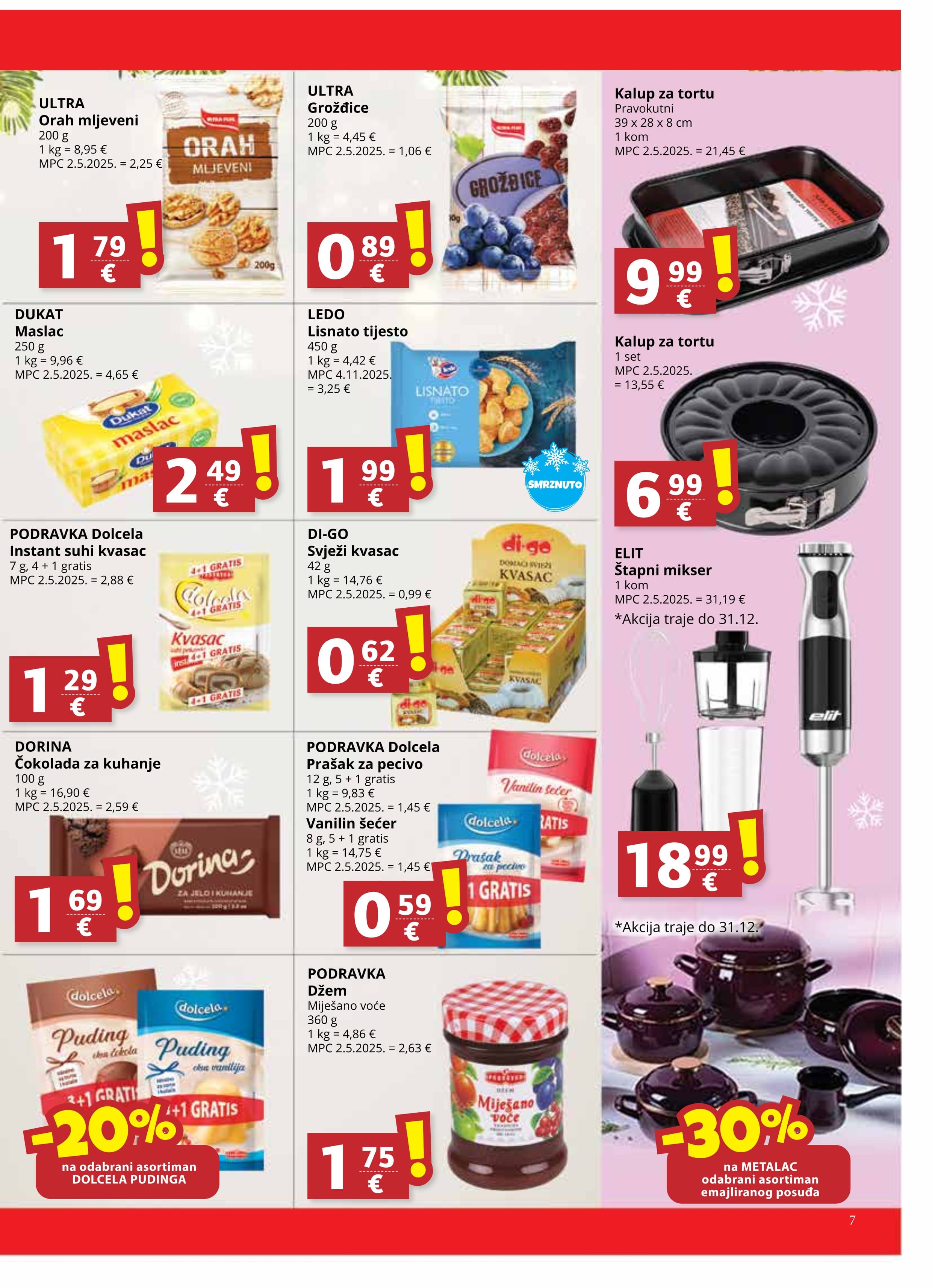 Page from catalog: Akcijska ponuda