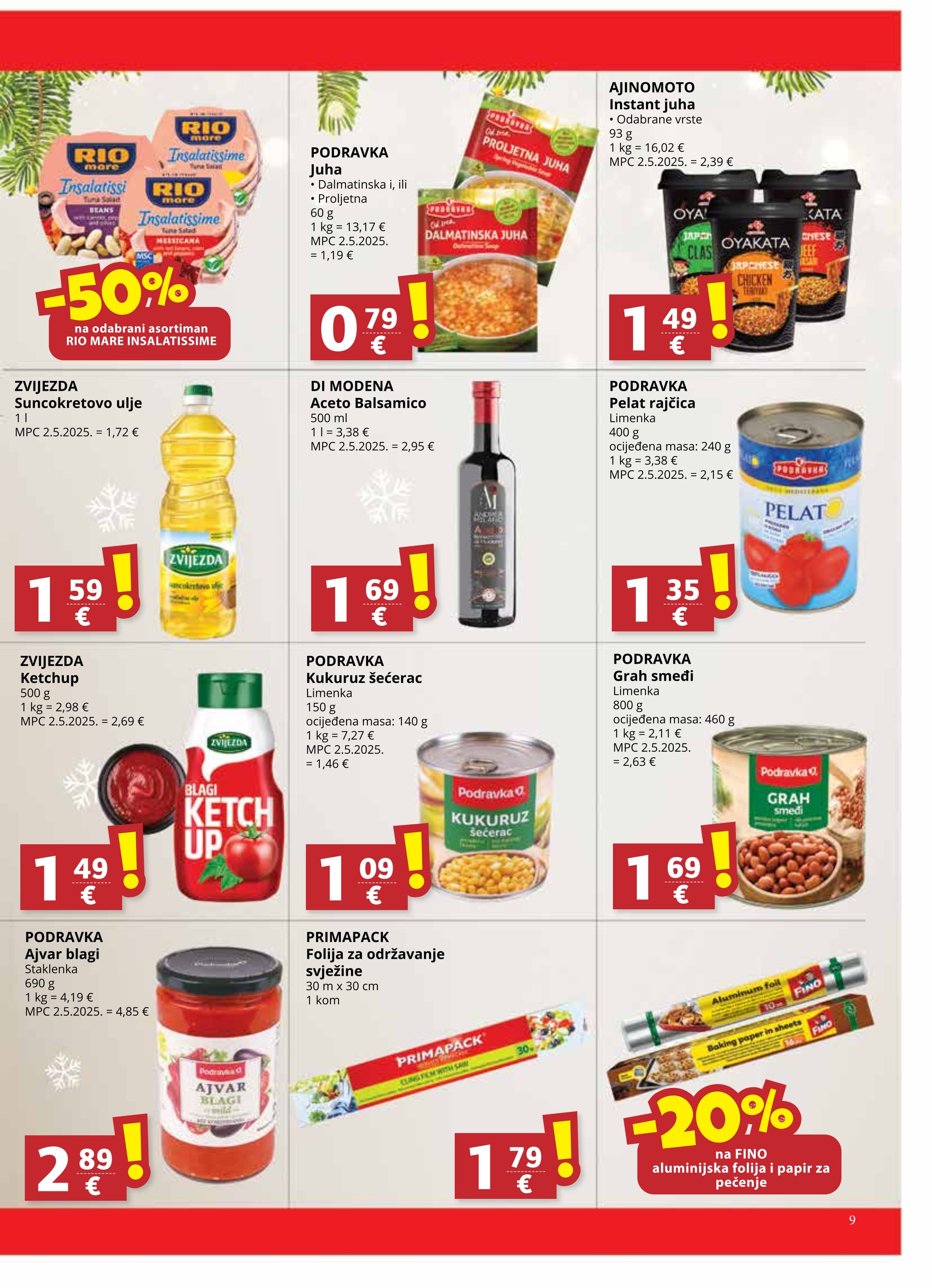 Page from catalog: Akcijska ponuda