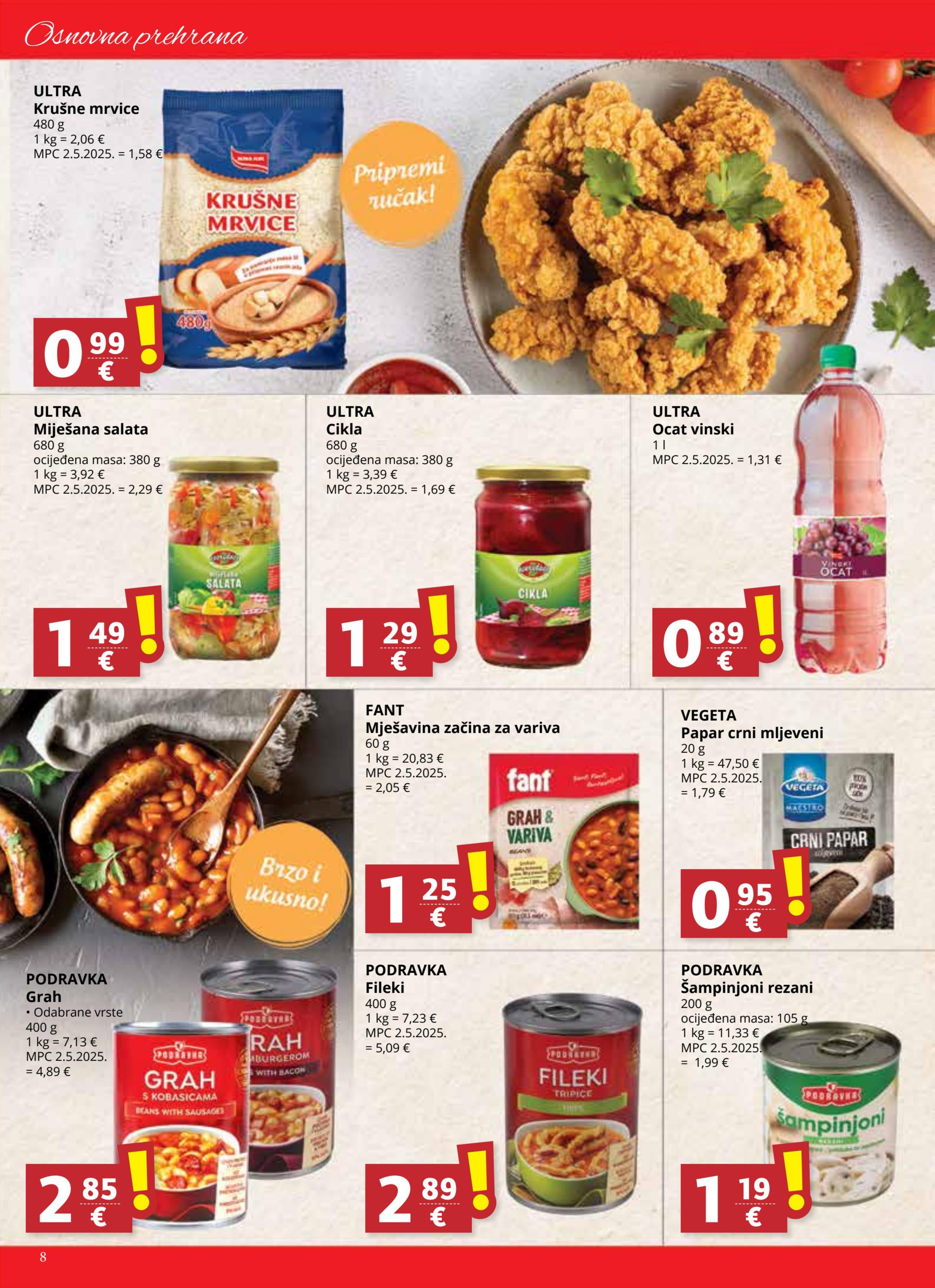 Page from catalog: Akcijska ponuda