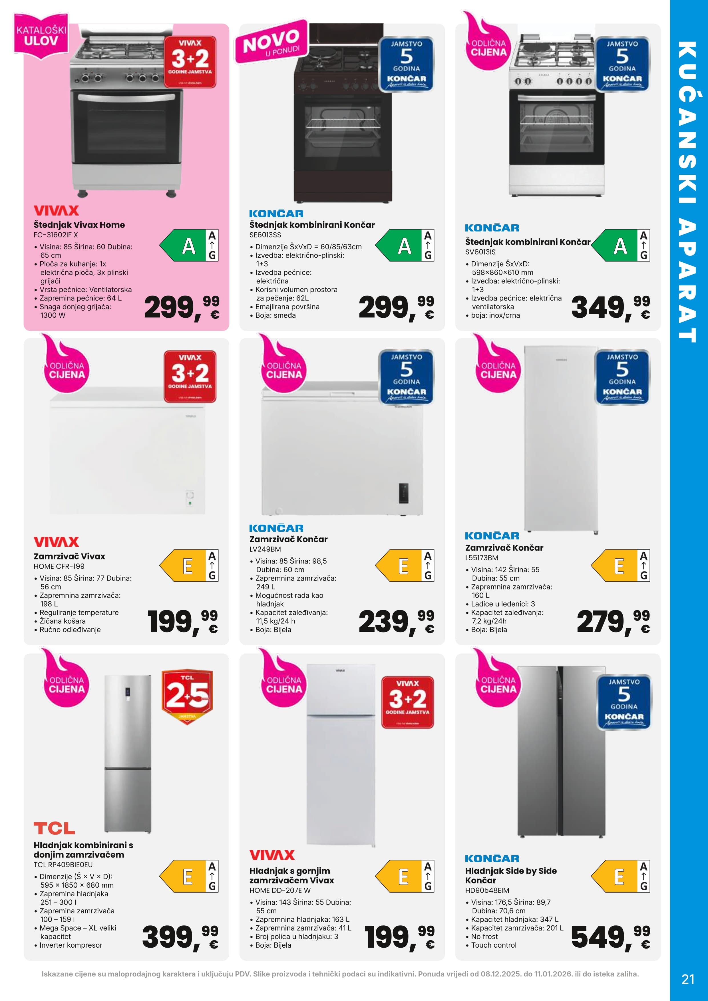 Page from catalog: Akcijska ponuda