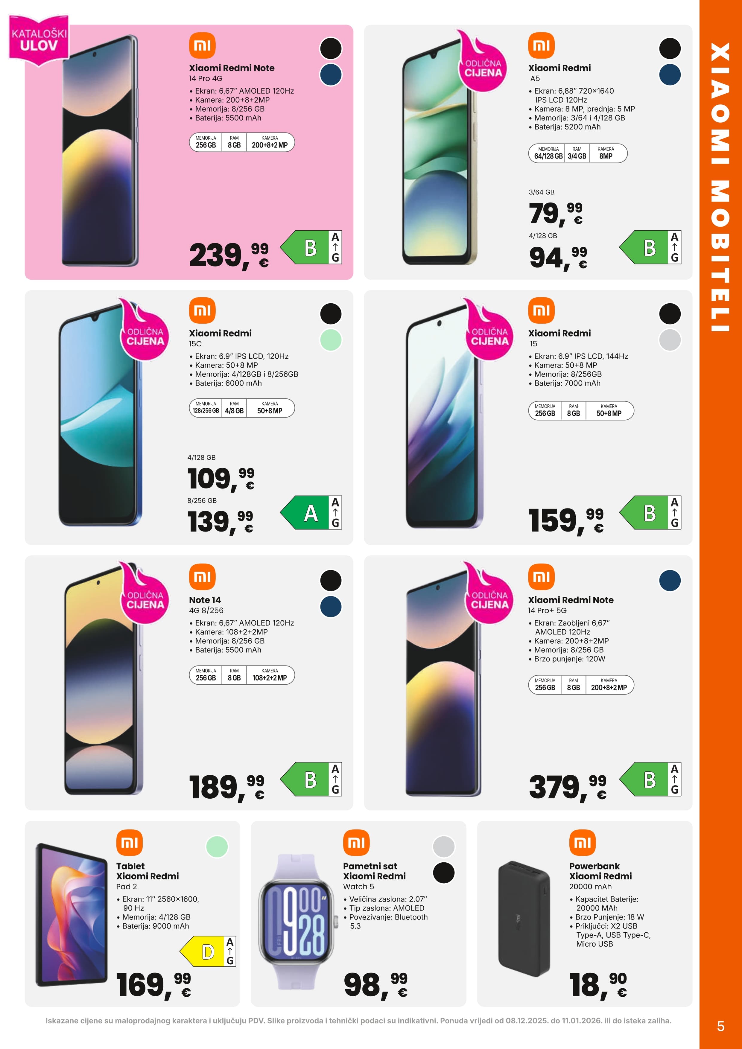 Page from catalog: Akcijska ponuda