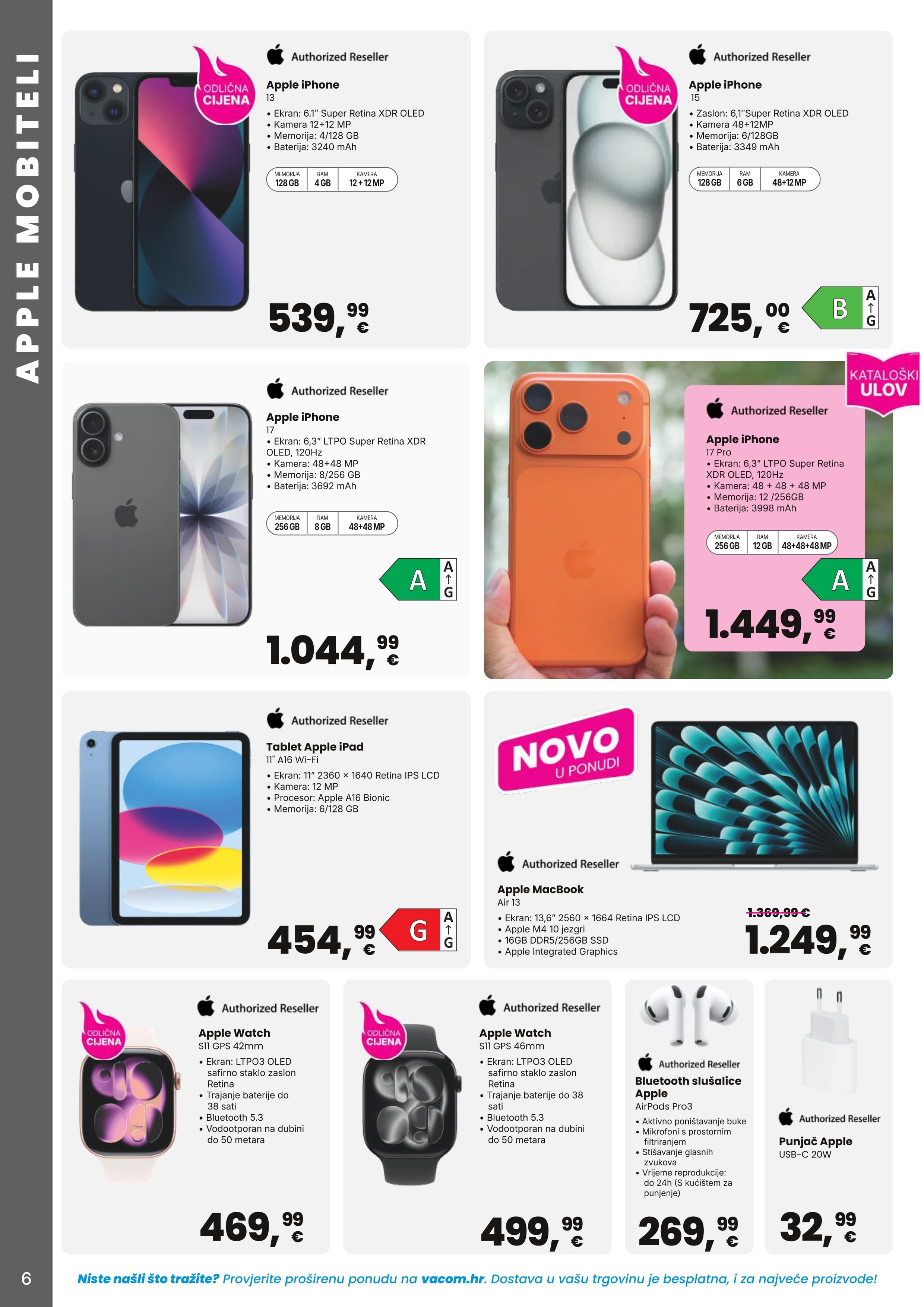 Page from catalog: Akcijska ponuda