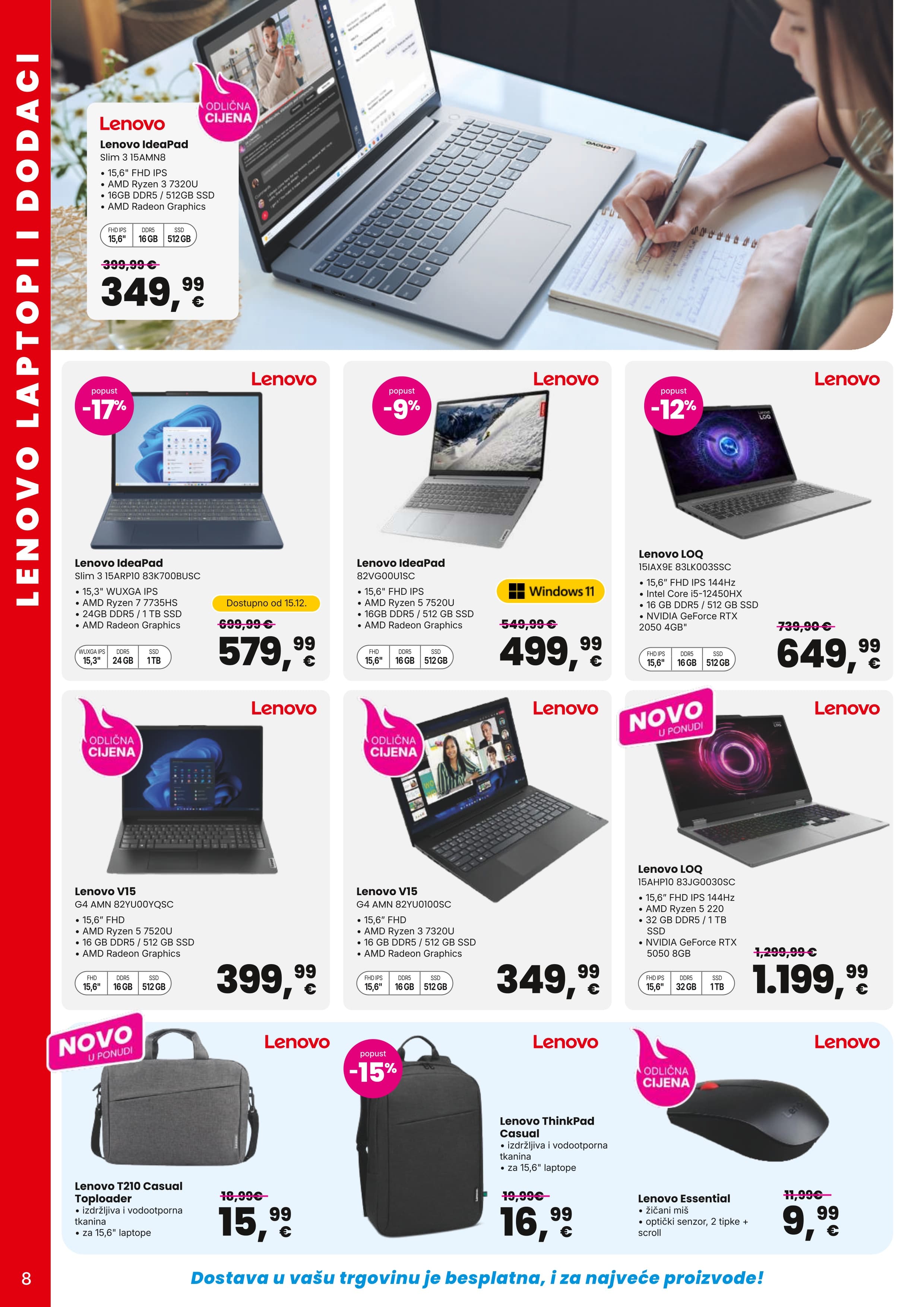 Page from catalog: Akcijska ponuda